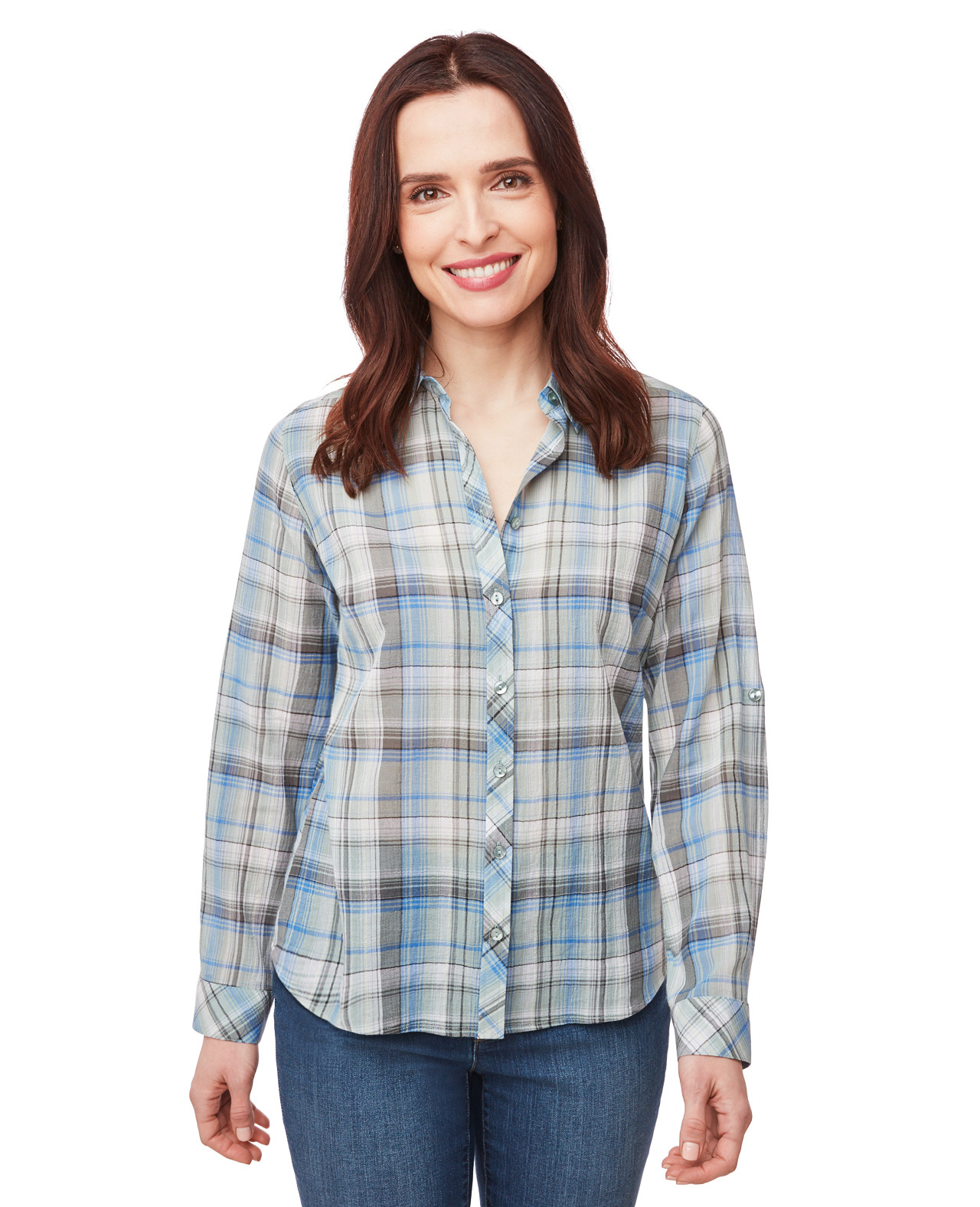Green Plaid Shirt