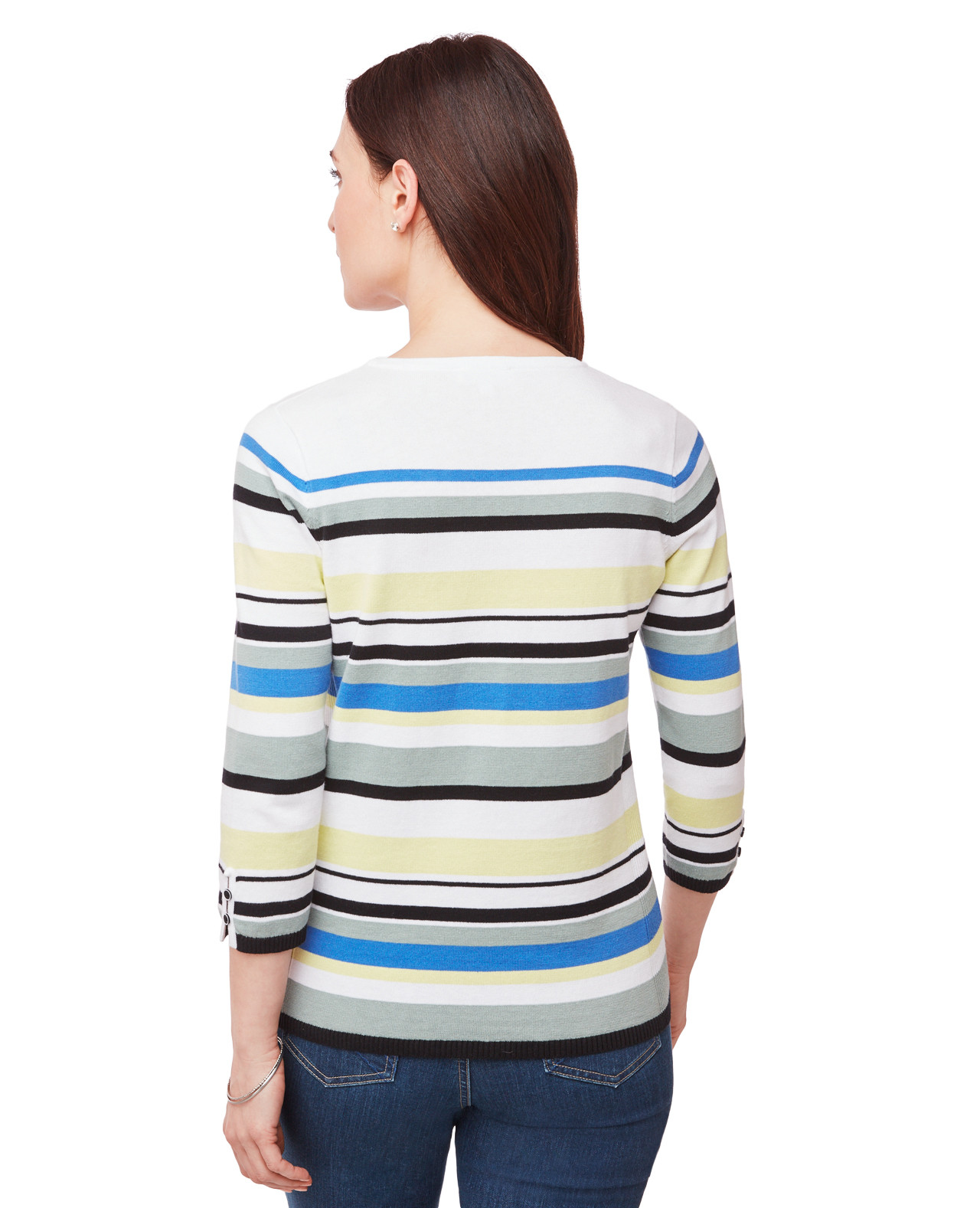 Striped Crew Neck Sweater
