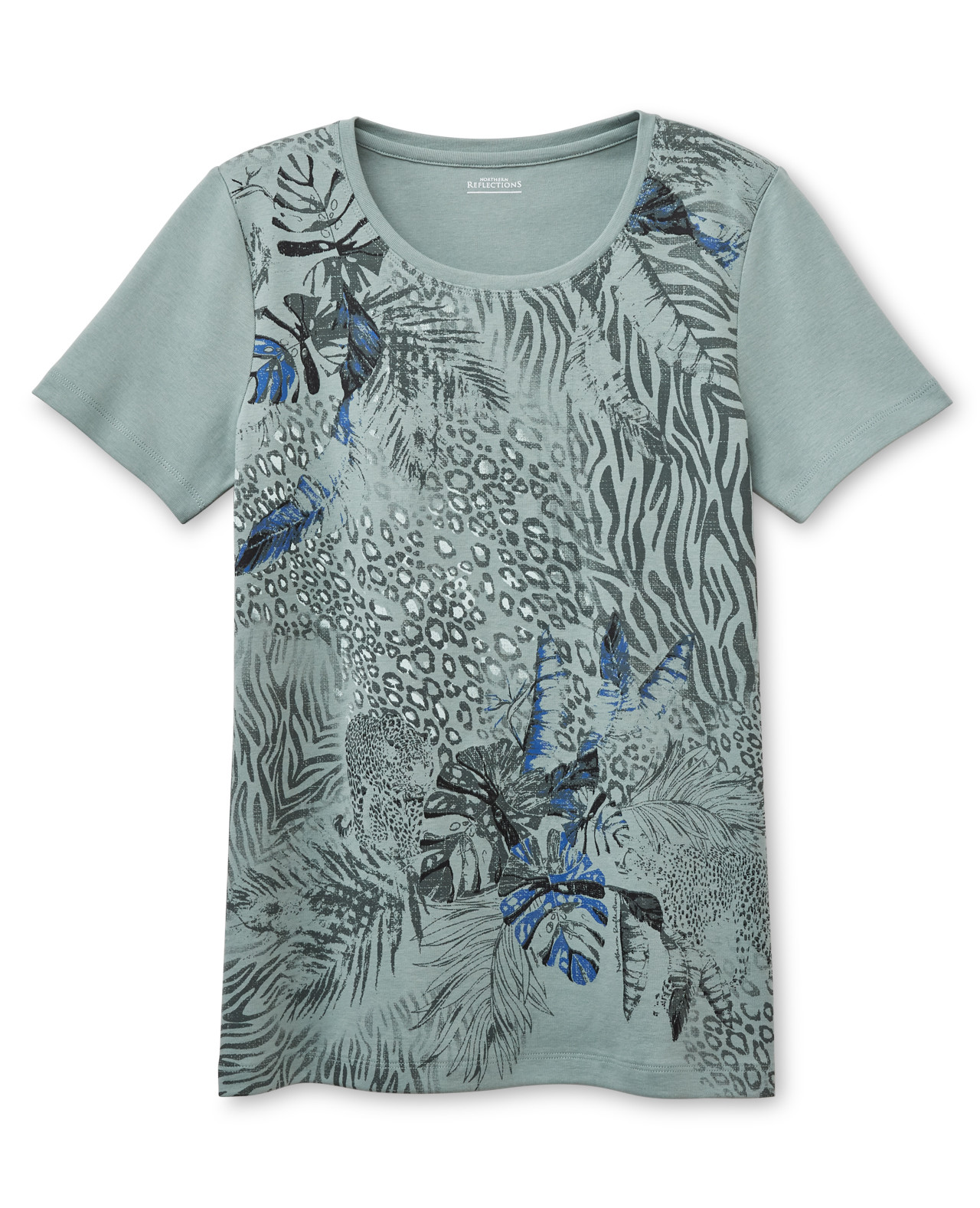 Animal Print Tee