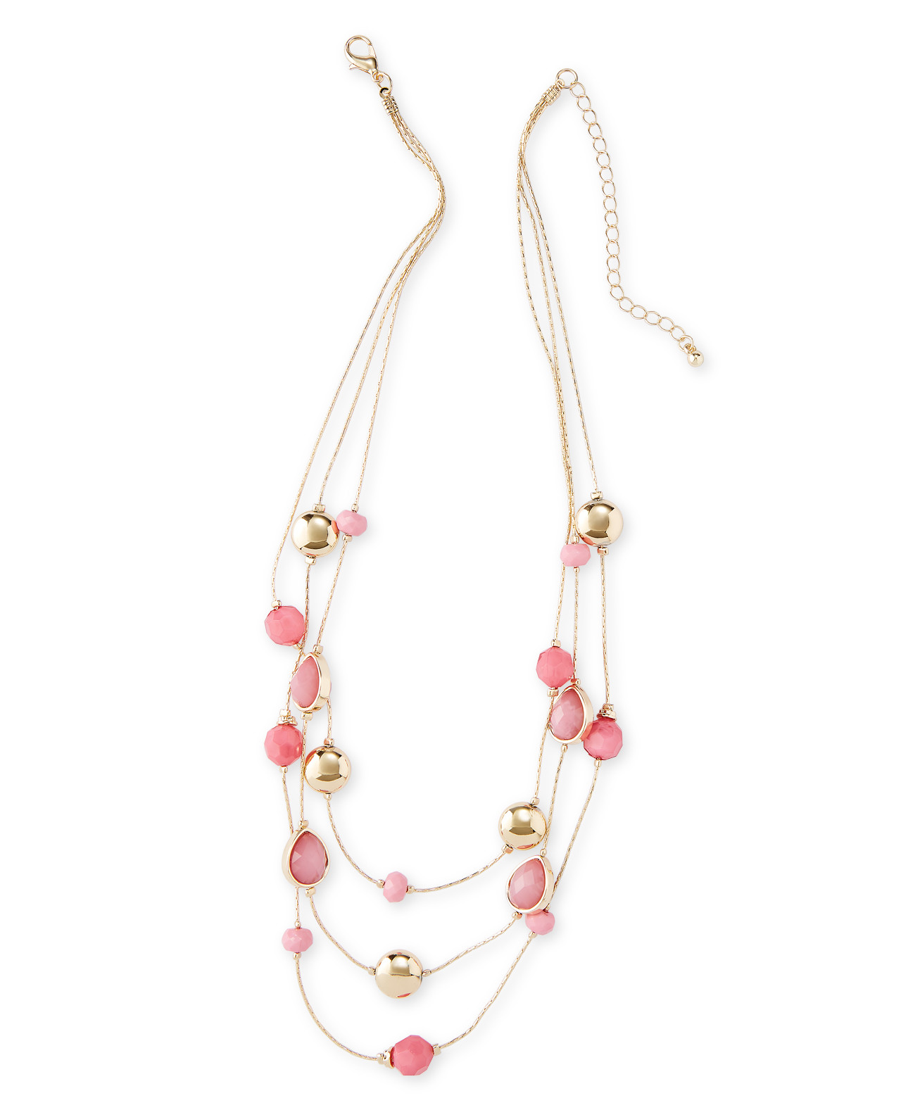 Pink Illusion Necklace