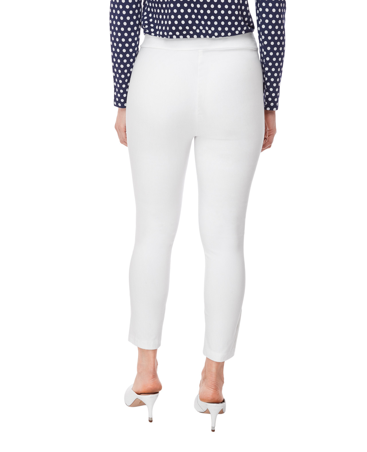 White Pant With Buttons