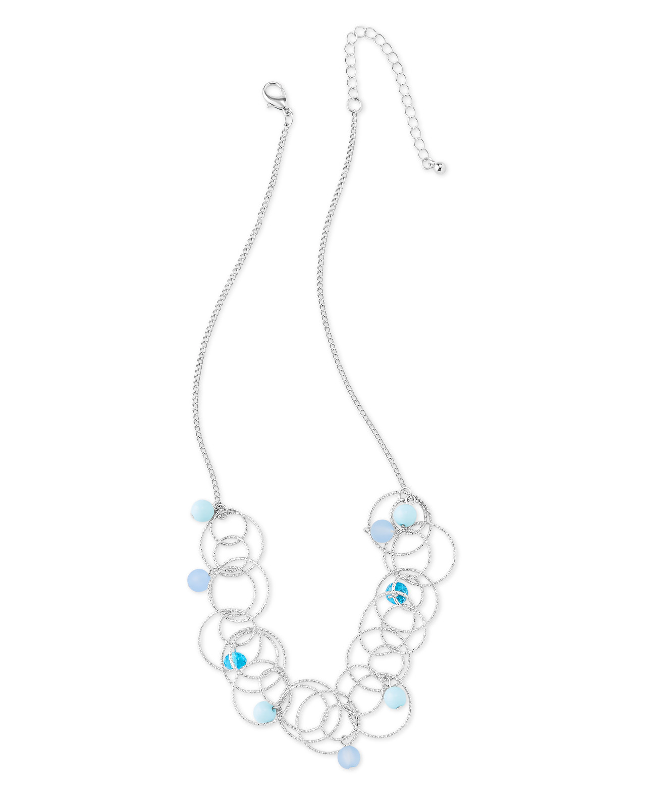 Multi Circle Short Necklace