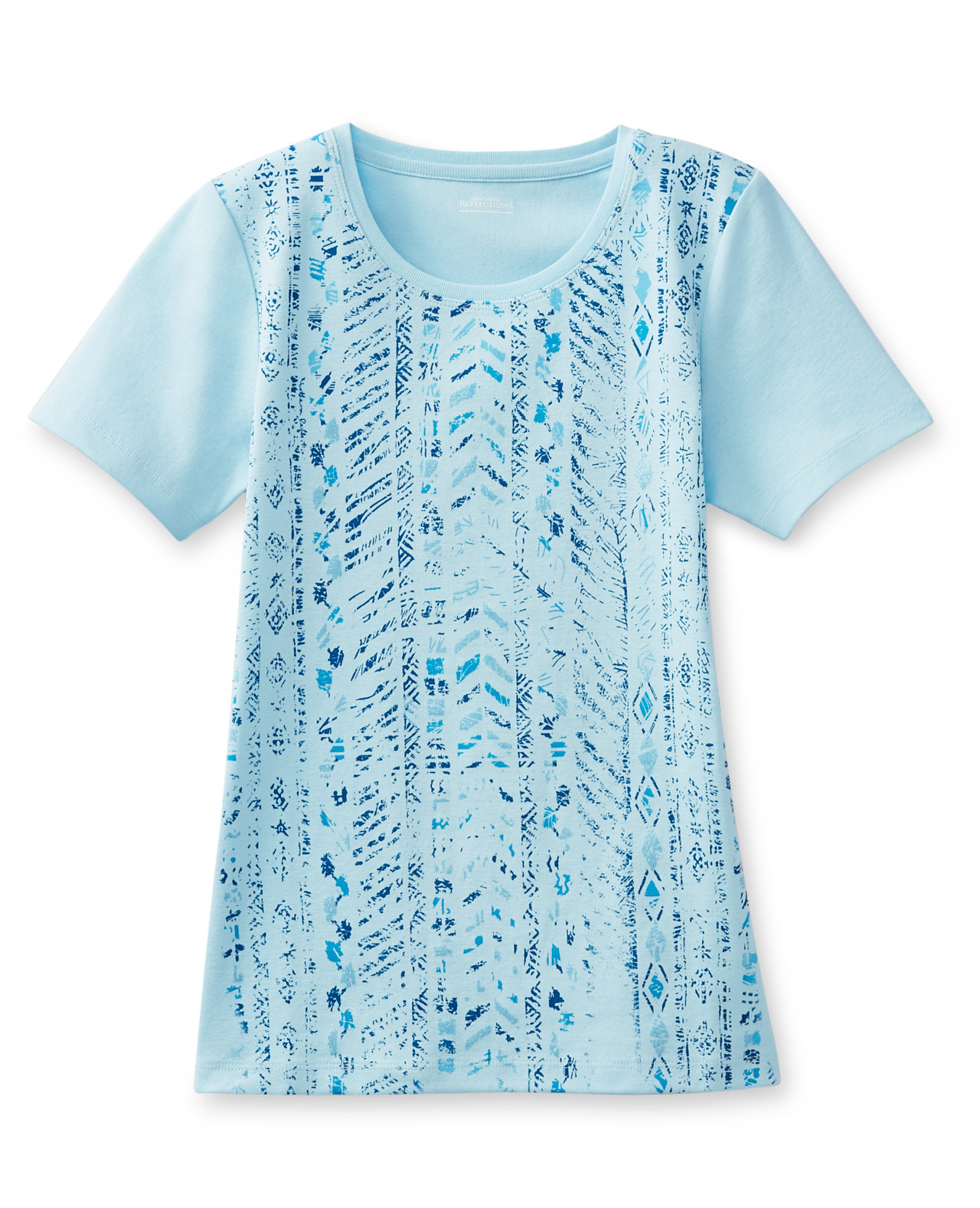 Petite - Tribal Print Tee