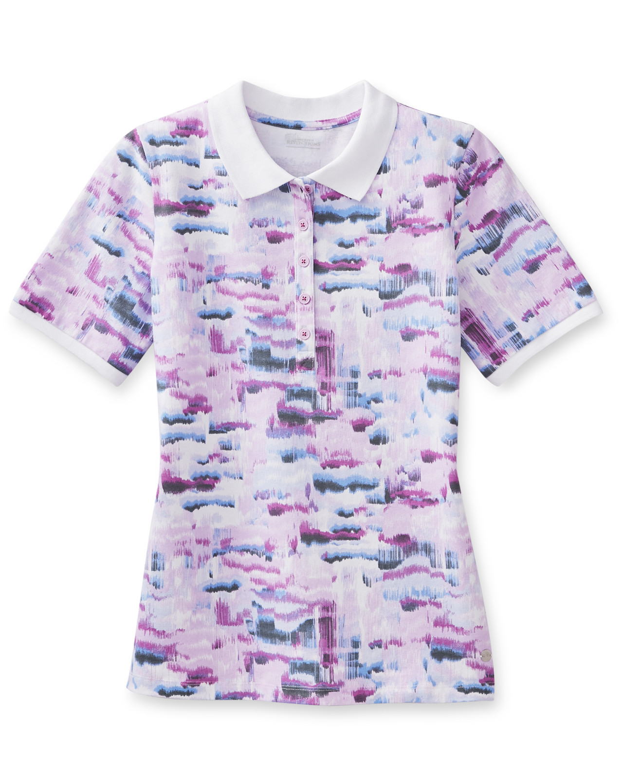 Printed Polo Tee