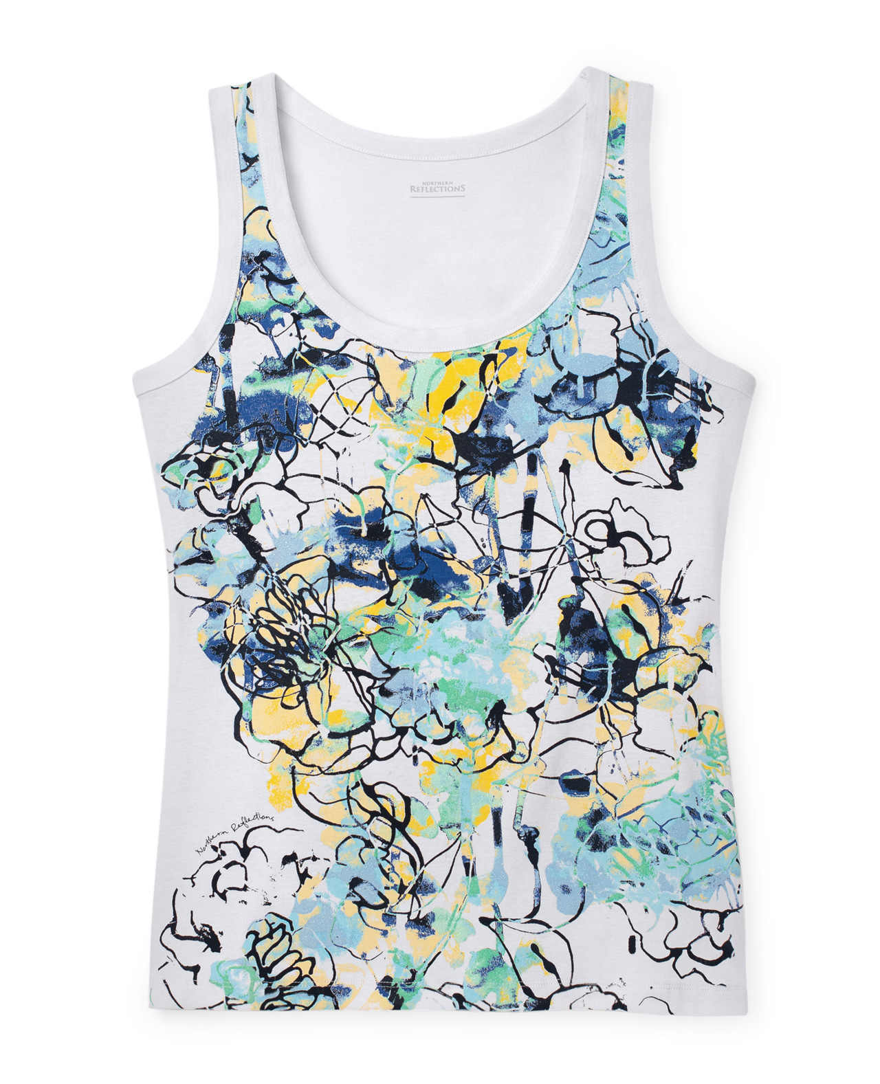 Everyday Fit Art De Vivre Scoop Tank