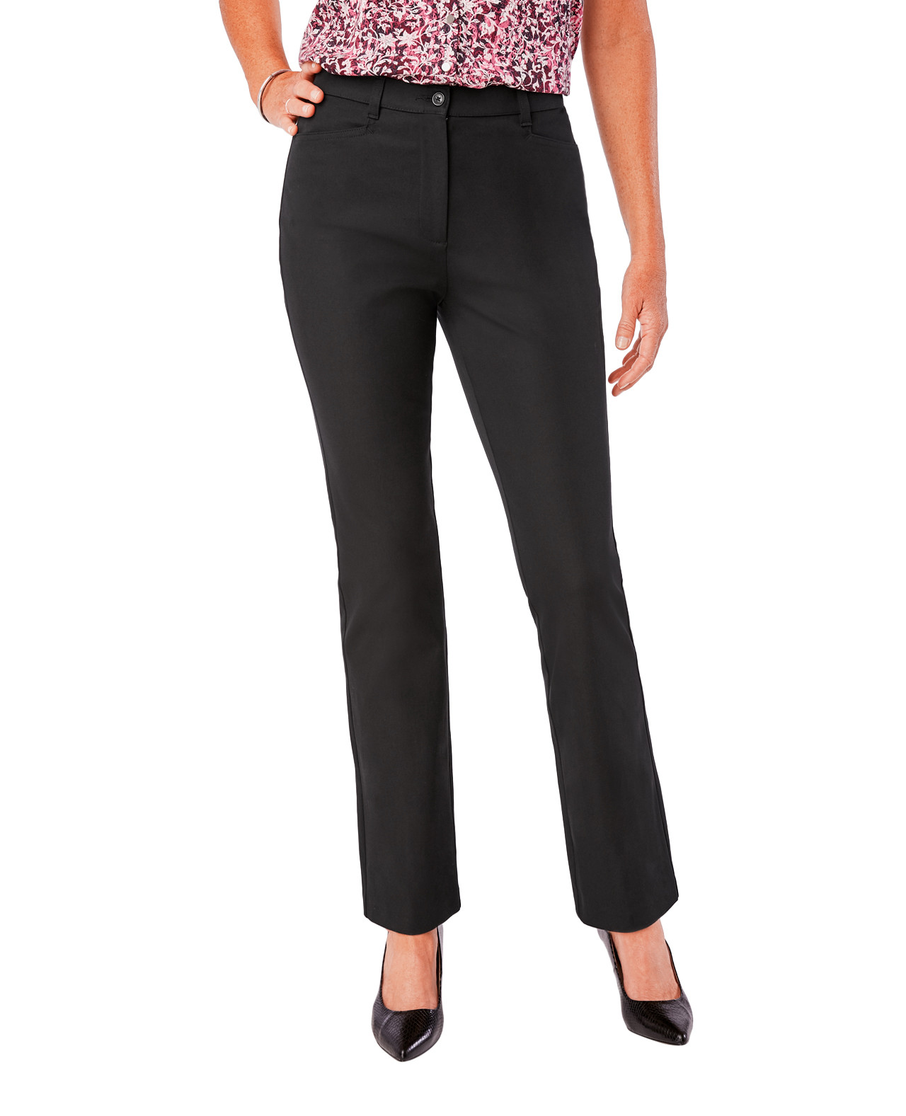 Women's Curvy Essential Bi-Stretch Pant
