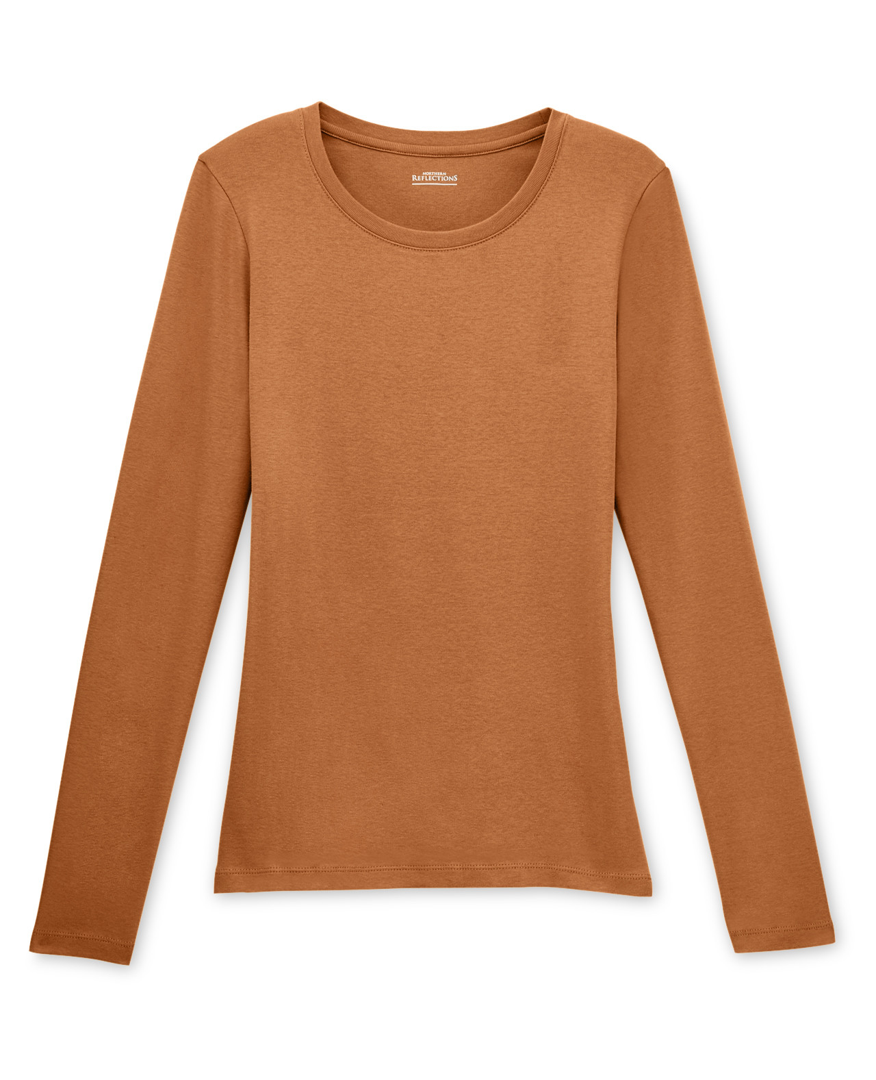 Everyday Solid Long Sleeve Tee Front View