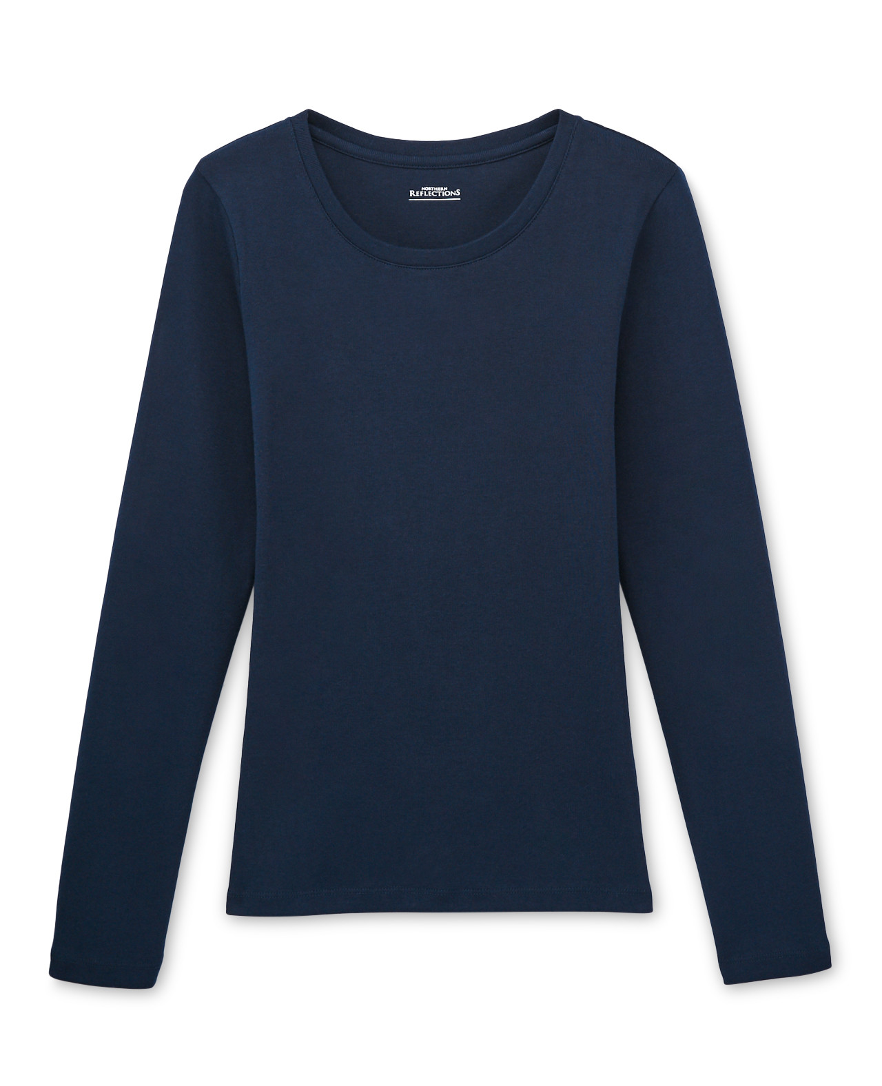 Petite - Everyday Long Sleeve Tee Front View