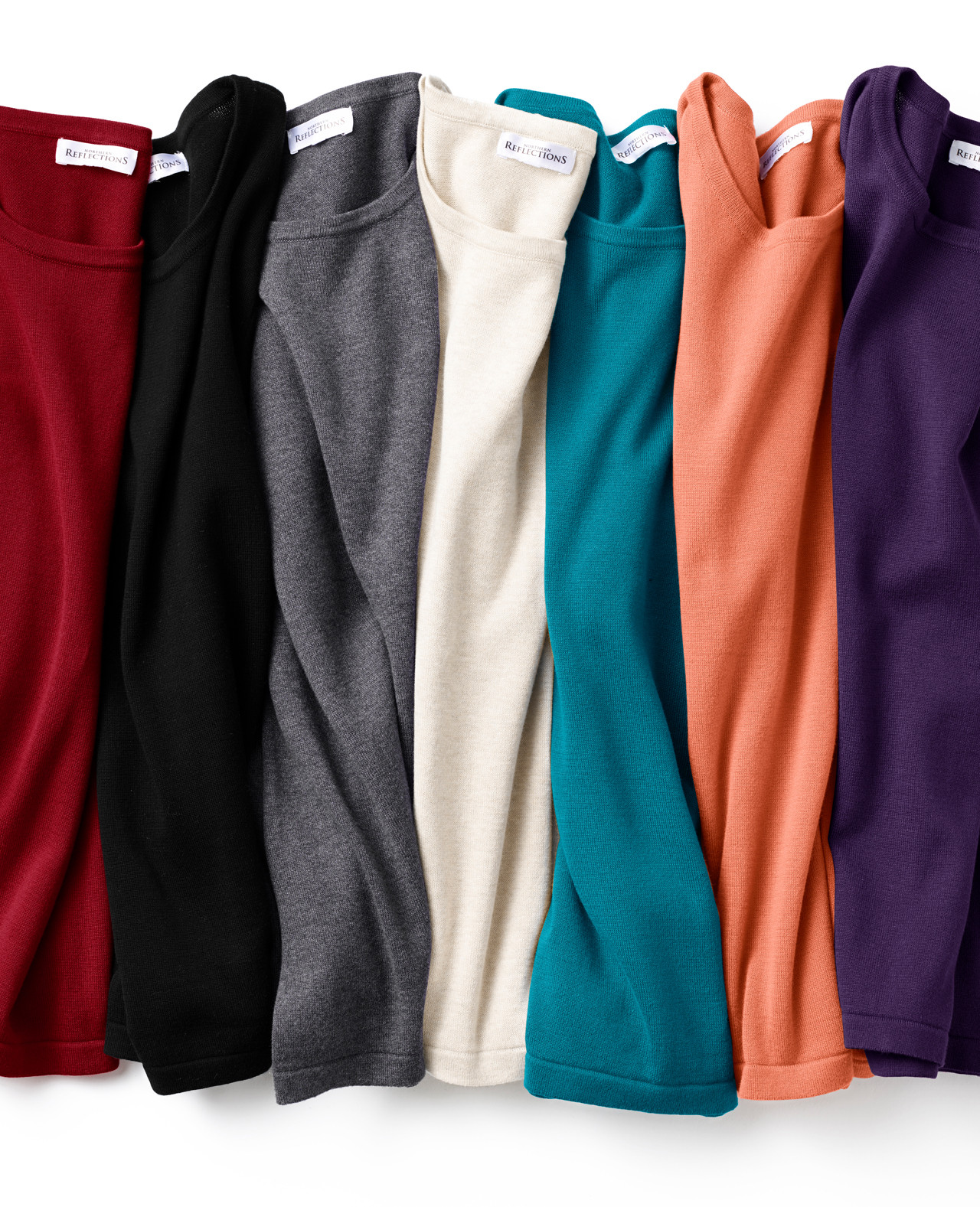 Group of Crew Neck Sweaters