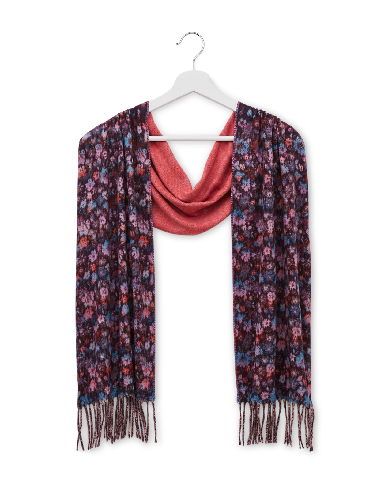 Women's Floral Print Cashmink Scarf