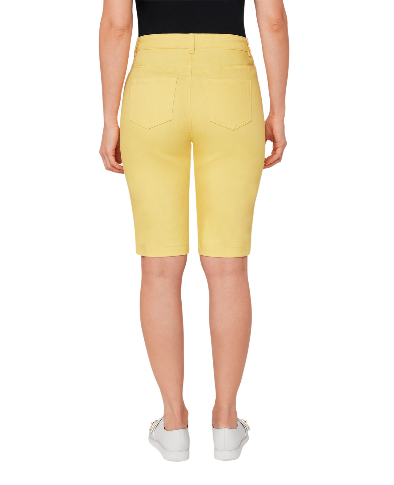 Curvy Essential Bermuda Short Back View