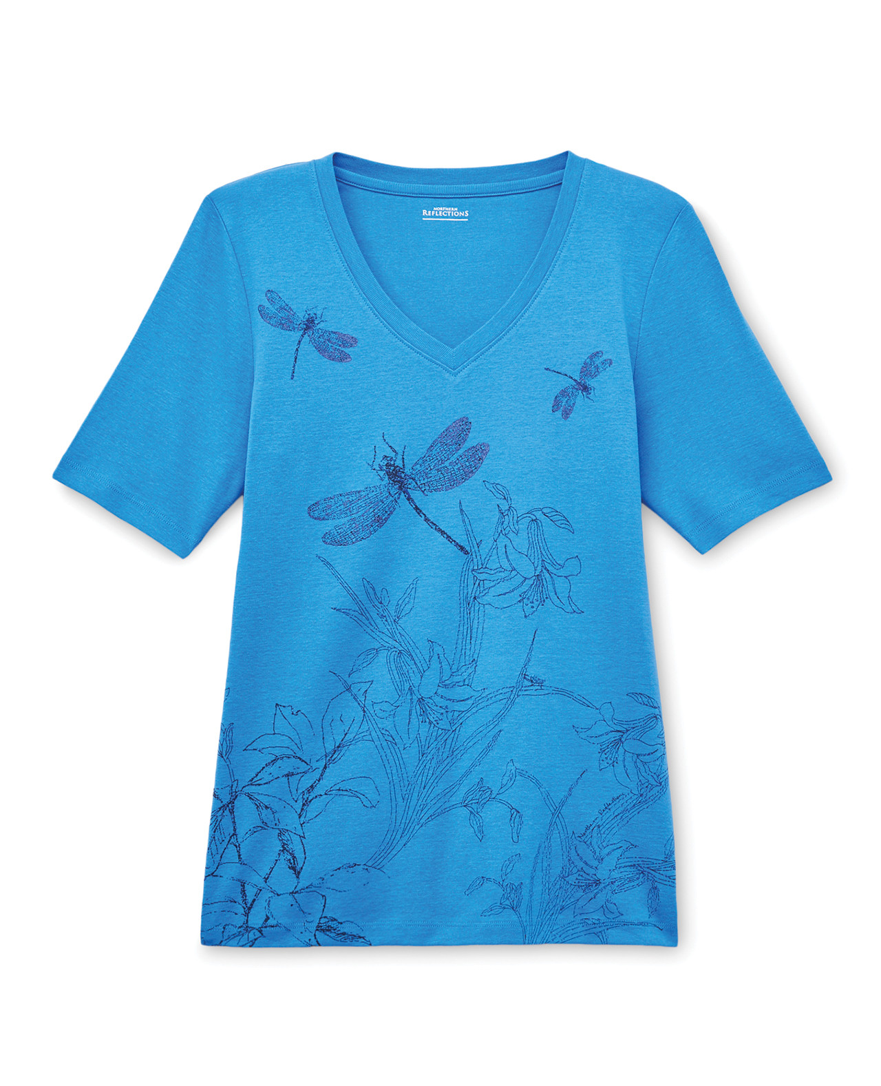 Everyday Fit Dragonfly Foliage Tee