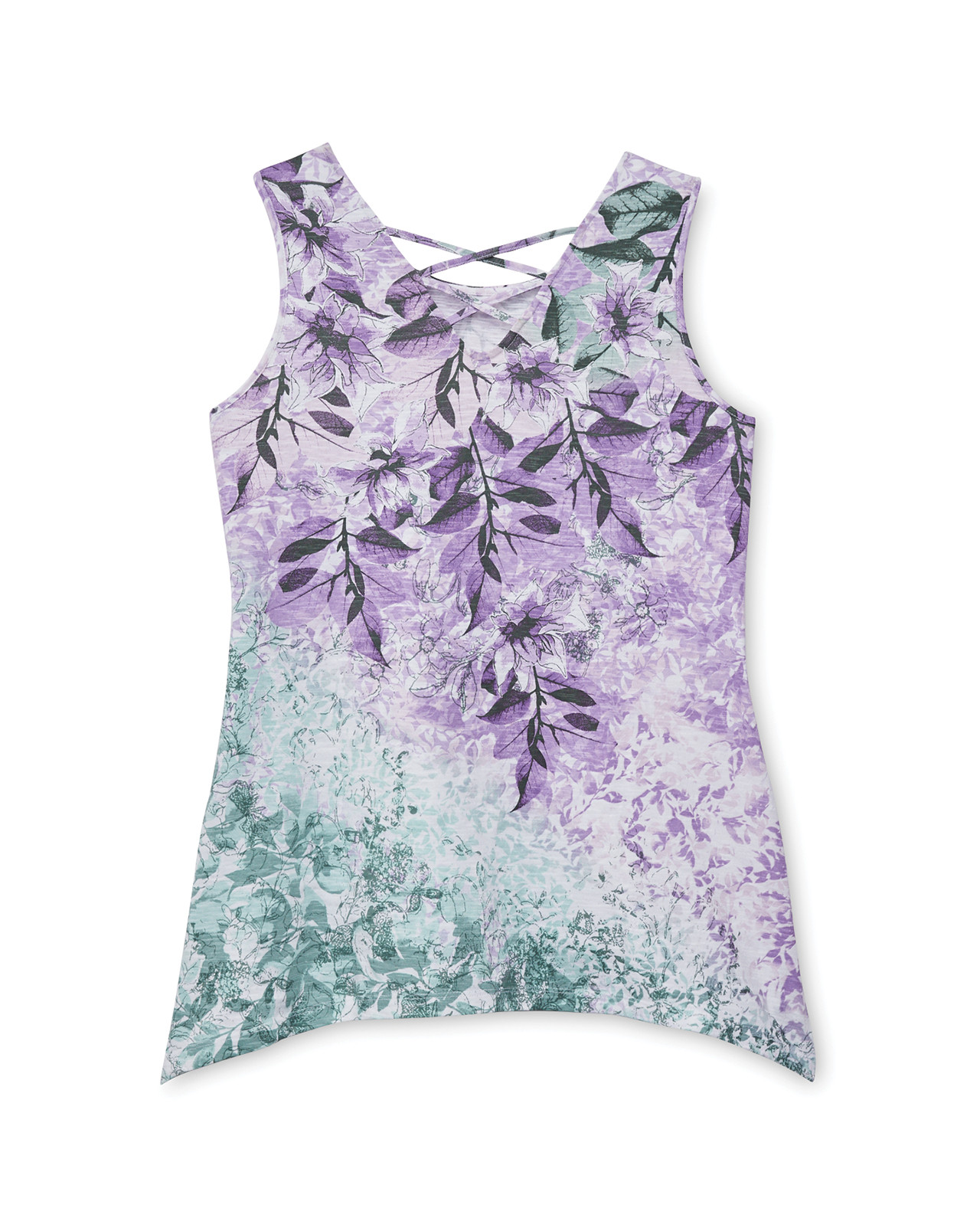 Criss Cross Trapeze Top