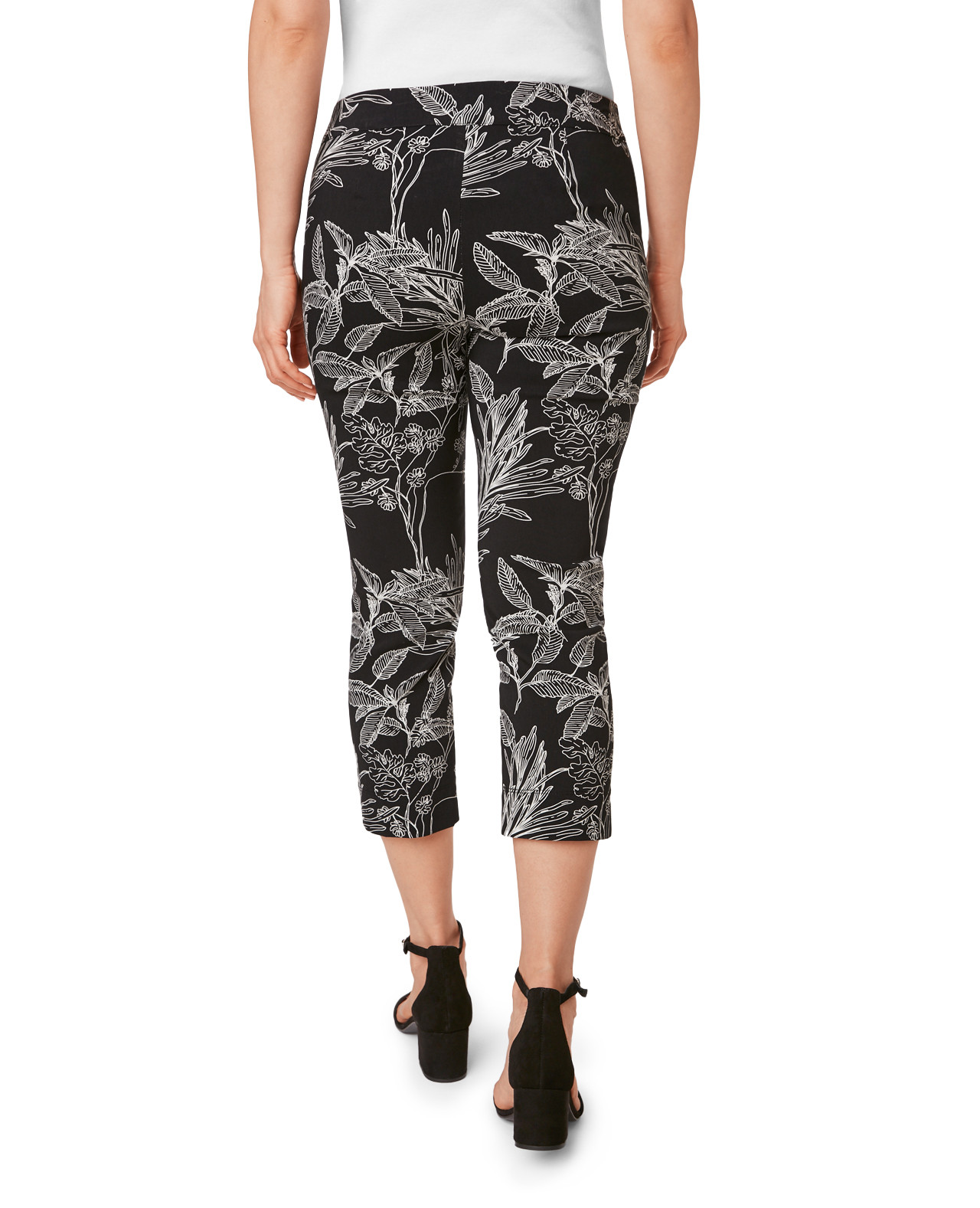 Back view of Printed Comfort Pant