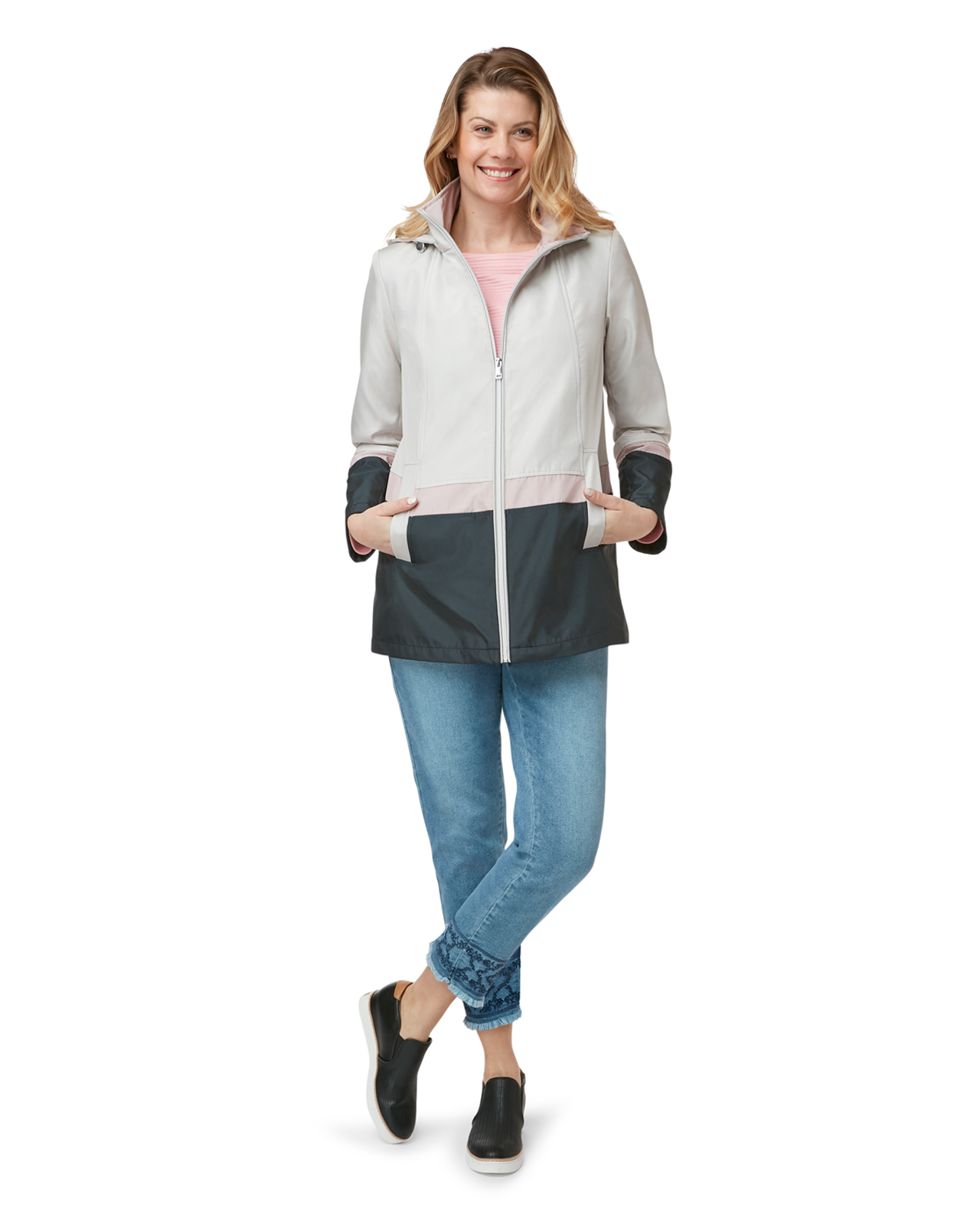 Colour Block Wind Jacket