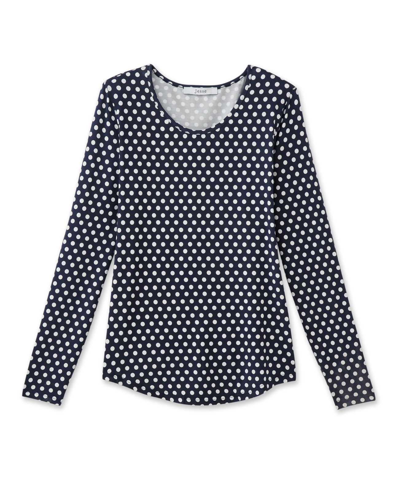 Polka Dot Knit Top