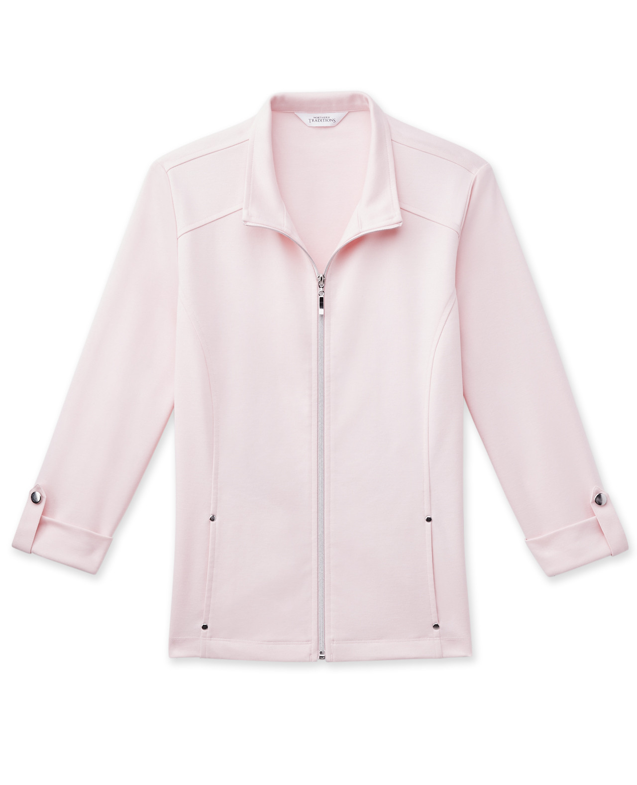 Petite - Zip Front Jacket