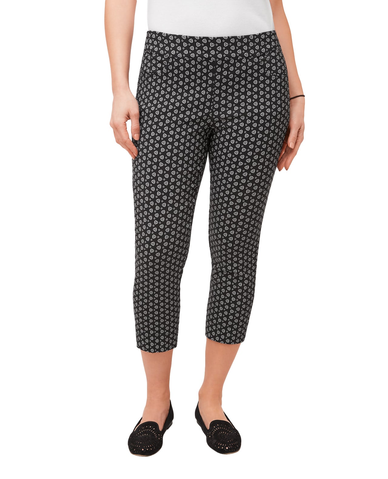 Slit Hem Crop Pant