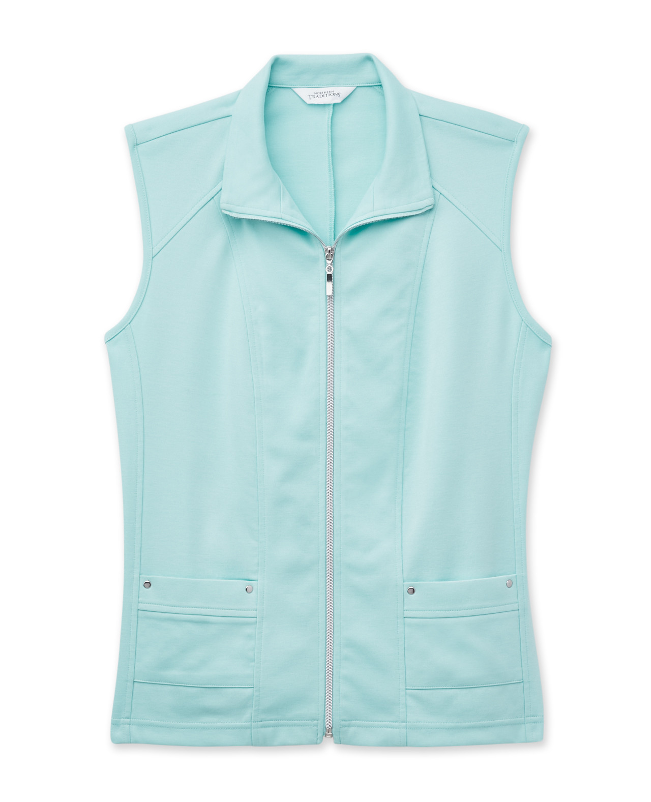 Petite - Zip Front Vest