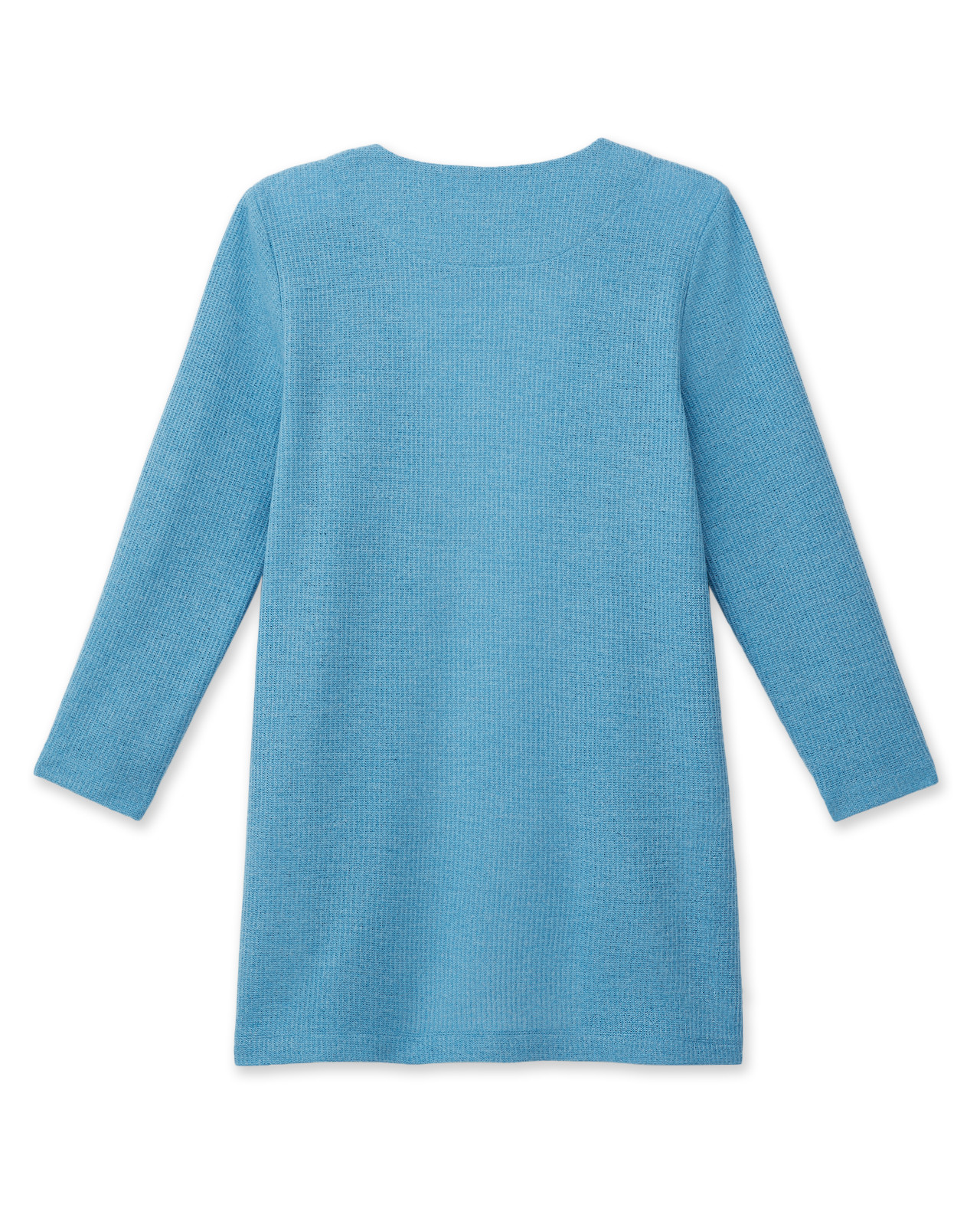 3/4 Sleeve Marled Topper Back View