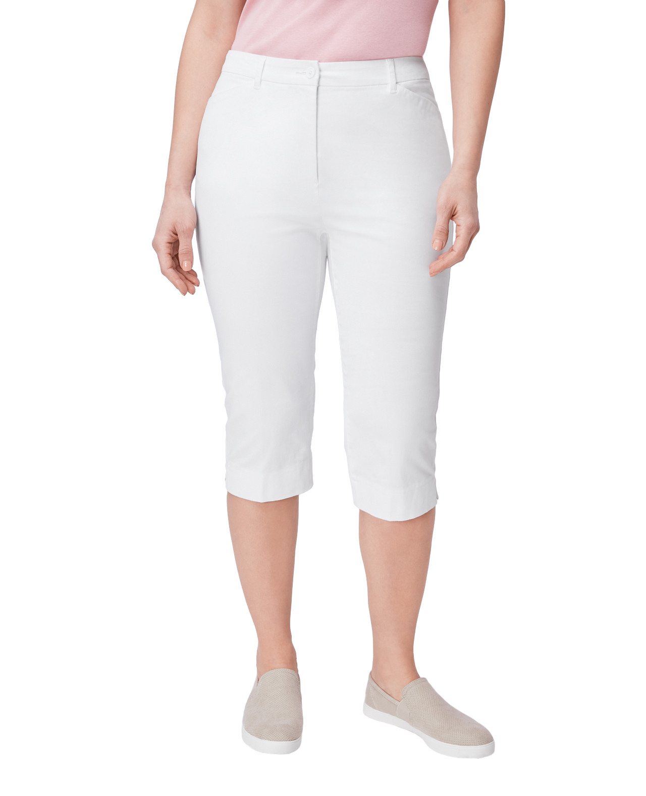 Curvy Essential Chino Capri