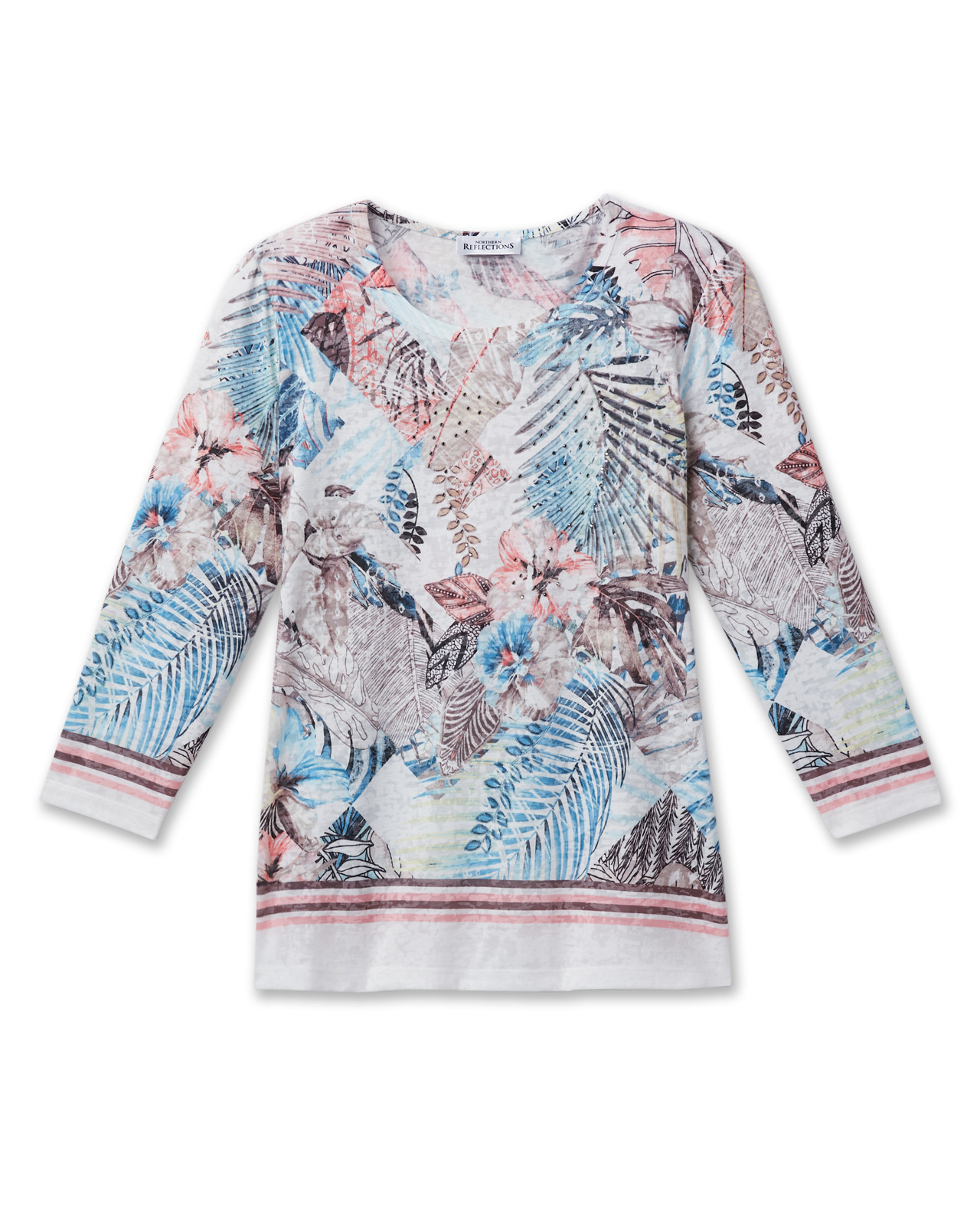 3/4 Sleeve Sublimation Top