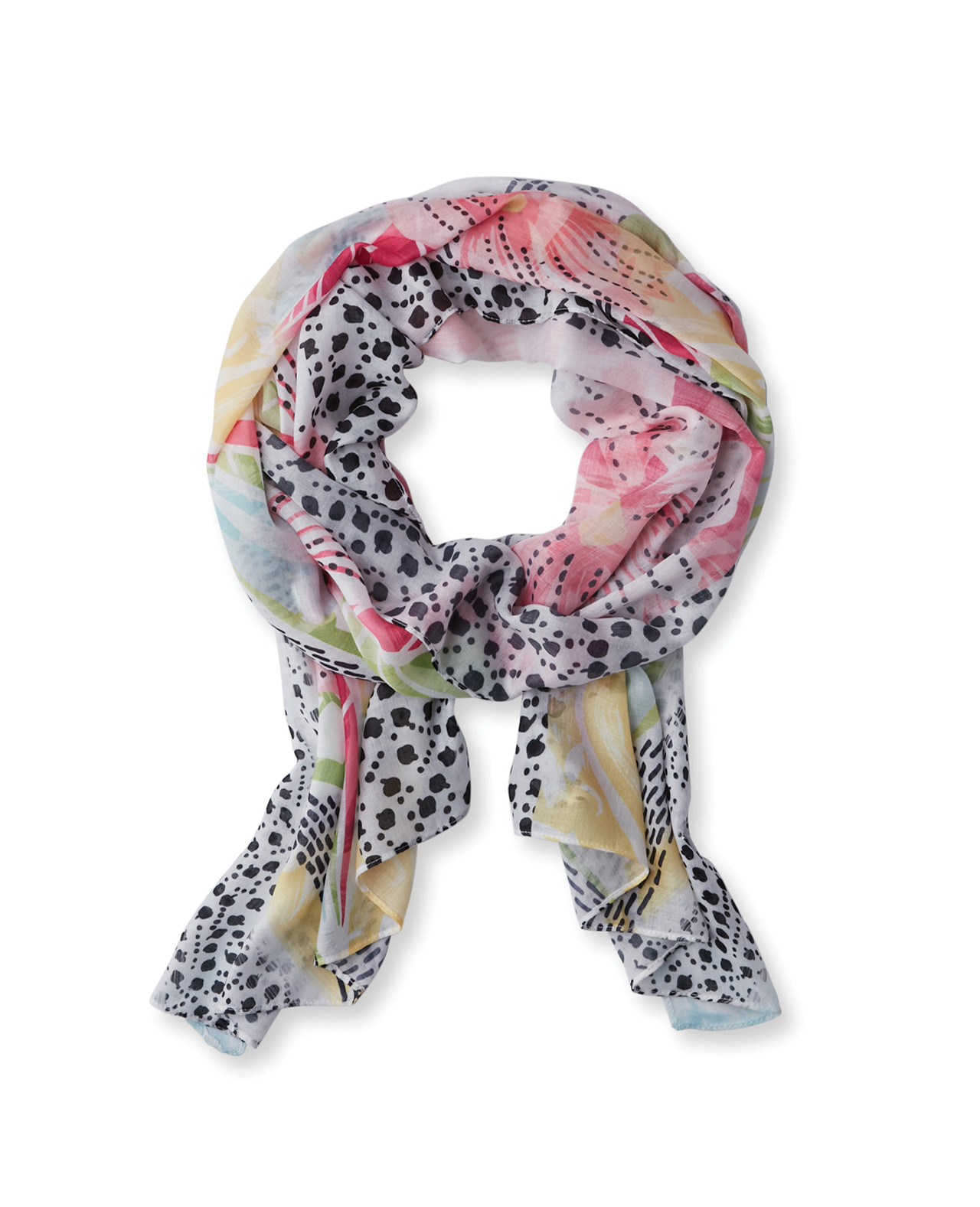 Floral State of Art Scarf
