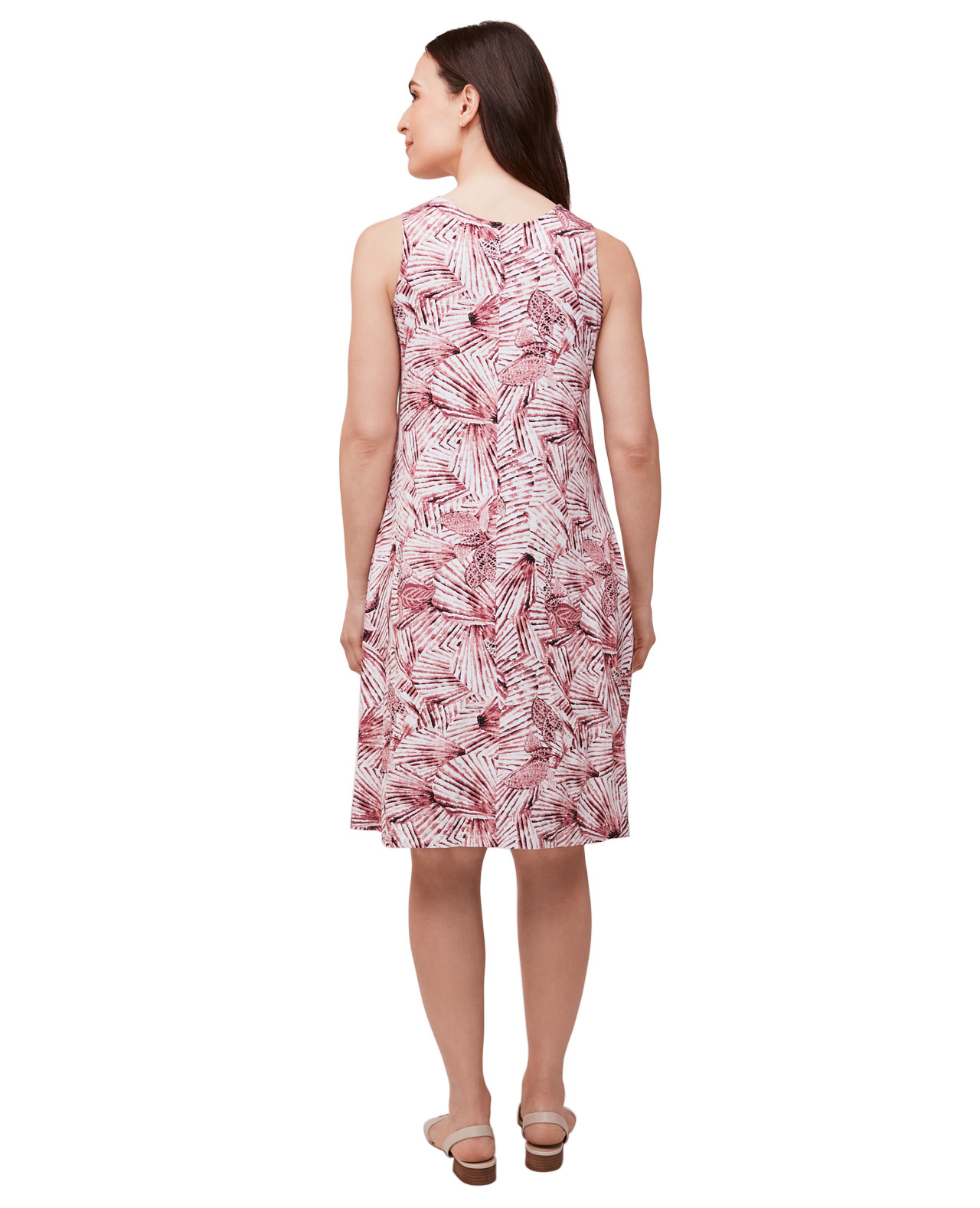 Everyday Abstract Print Tank Dress