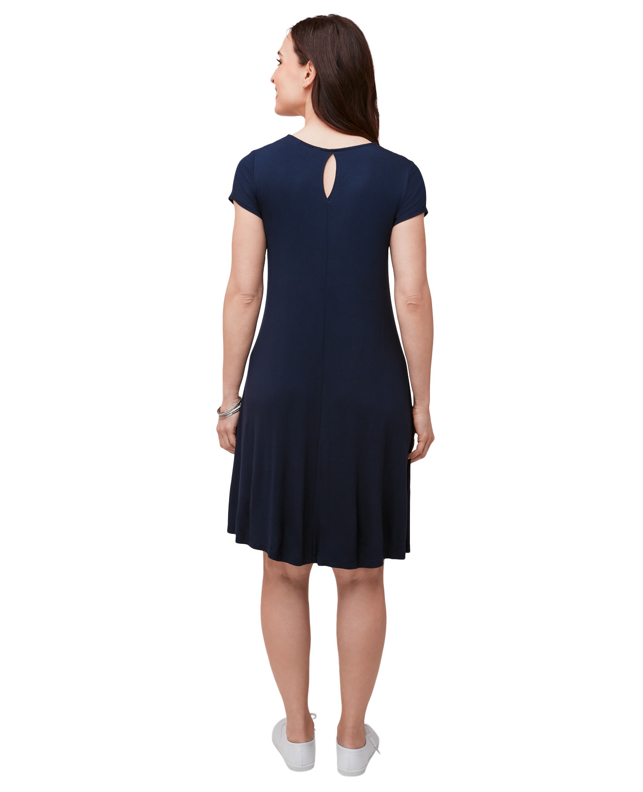 Everyday Solid Swing Dress