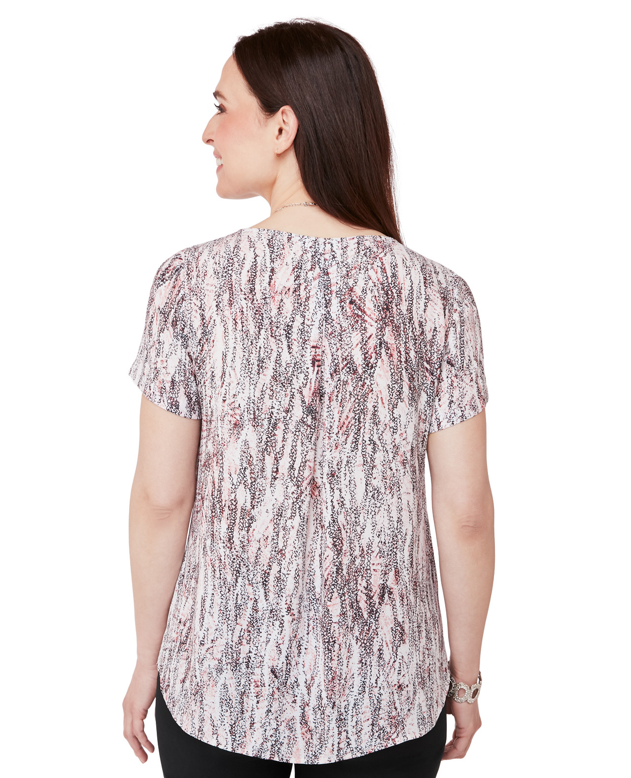 Crossover Hem Shirt