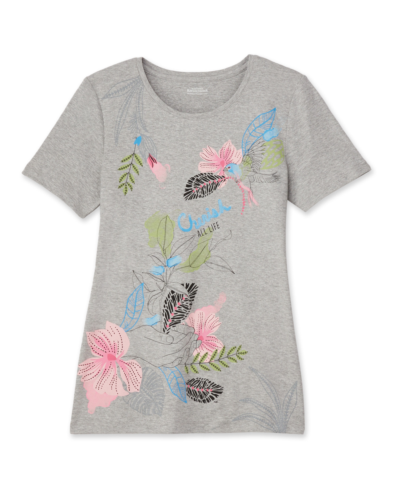 Everyday Fit Cherish Slogan Tee