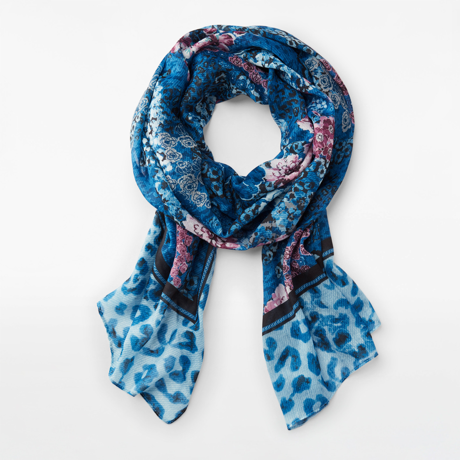 Majestic Nature Floral Scarf