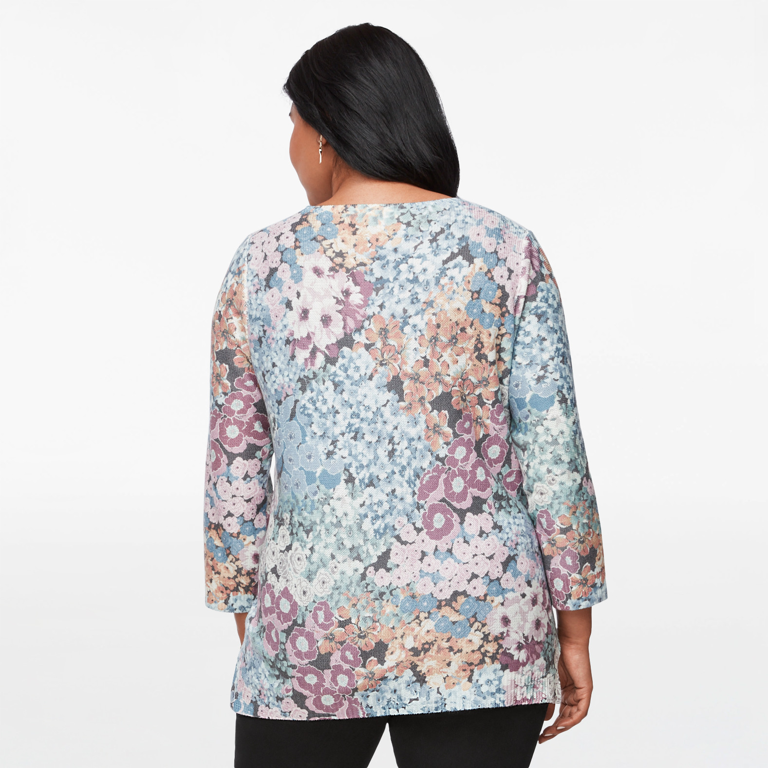 Majestic Nature 3/4 Sleeve Sublimation Sweater