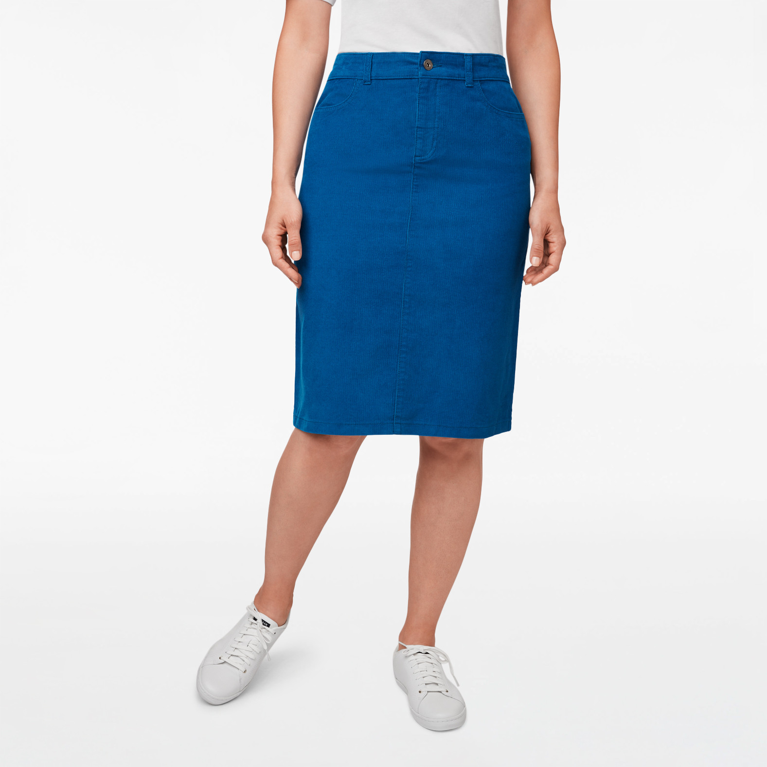 Modal Corduroy Skirt