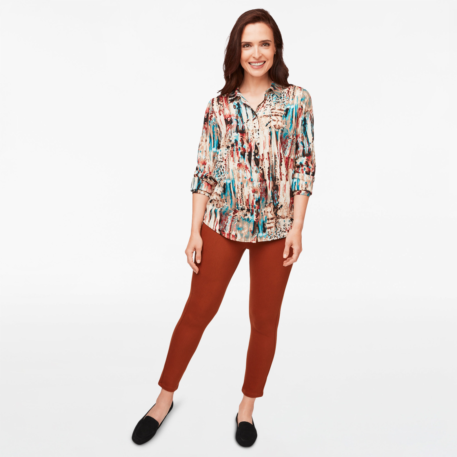 Long Sleeve Collared Shirt