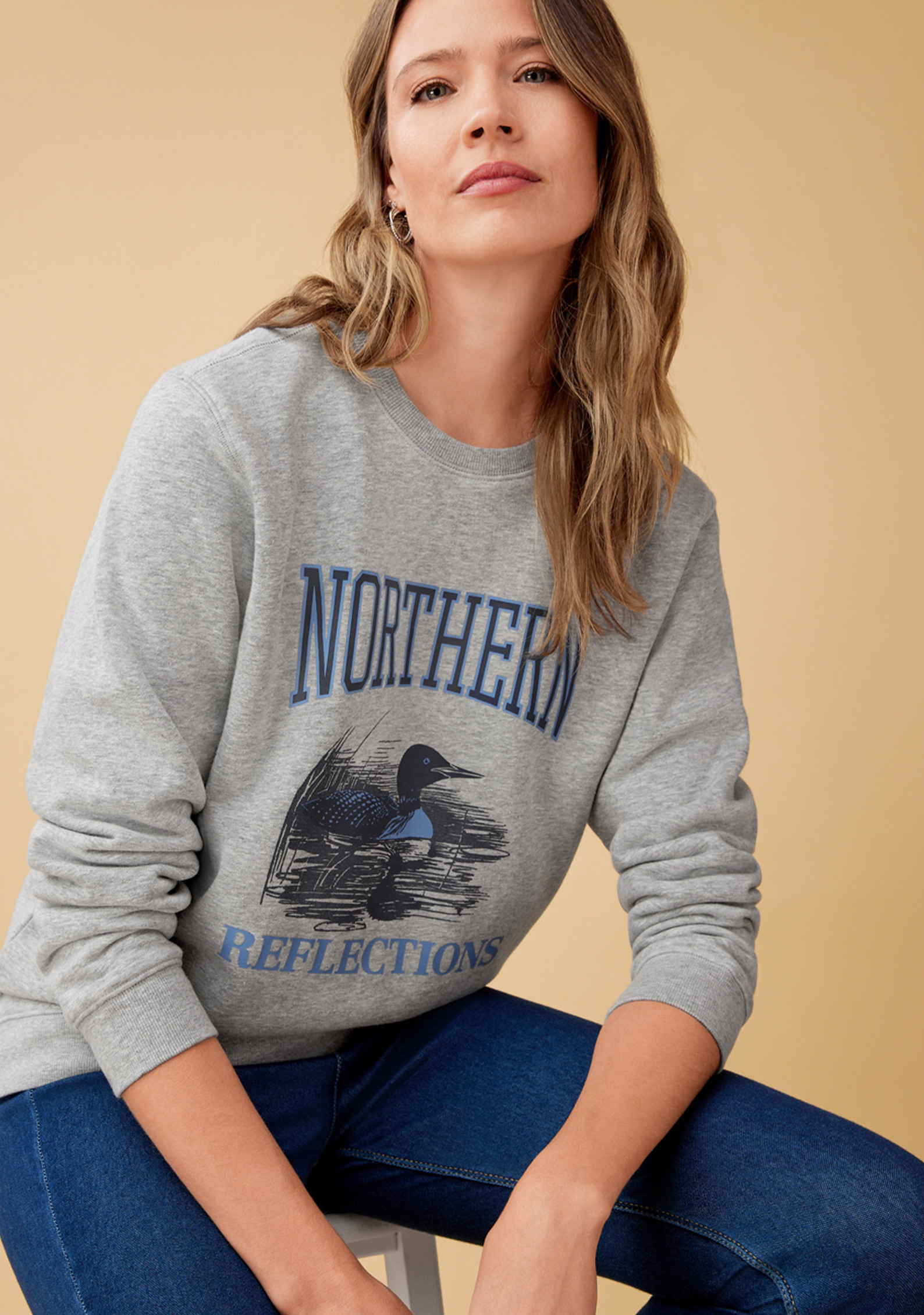 Iconic Loon Logo Sweatshirt-Child and Adult