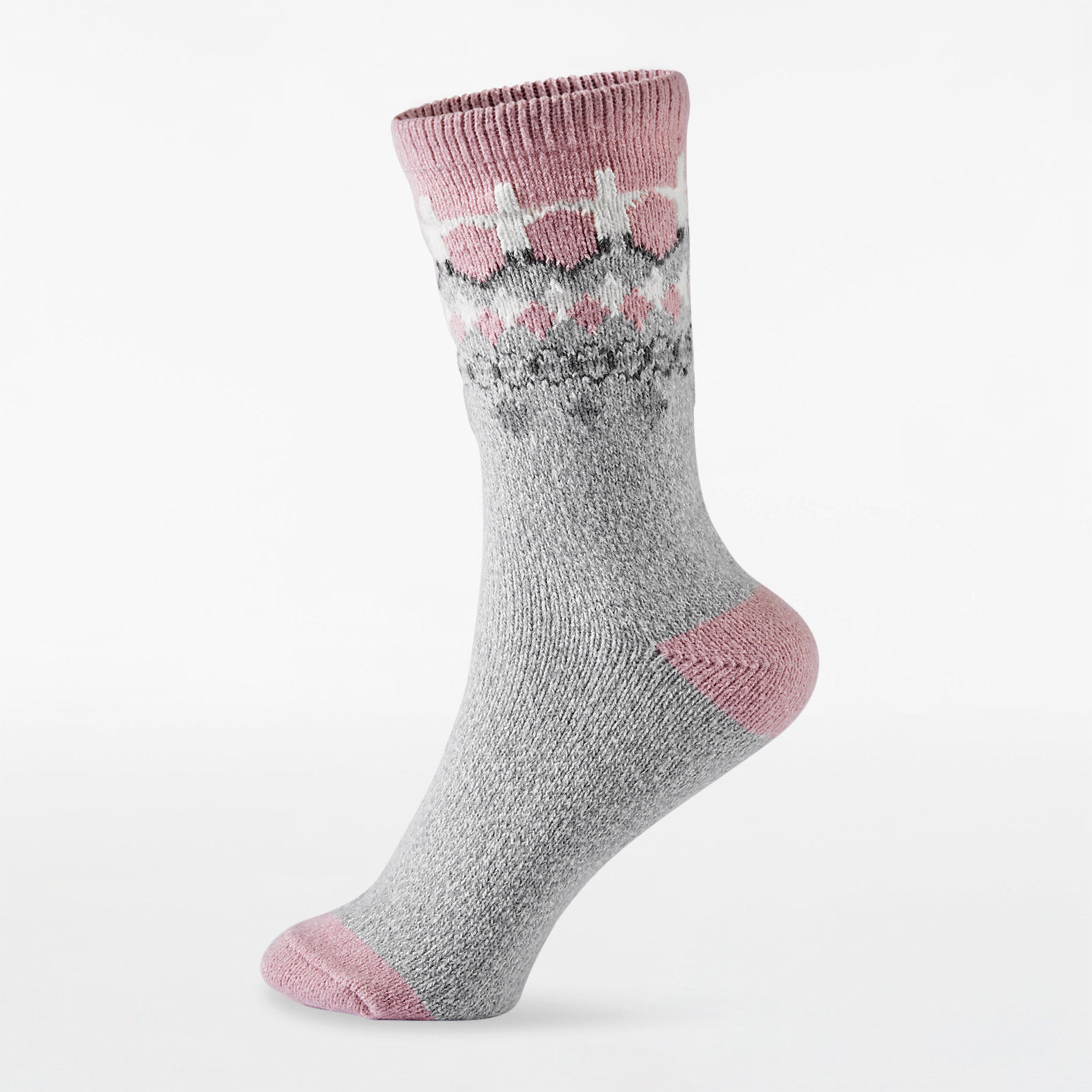 Ultra Socks Fairisle Crew Socks
