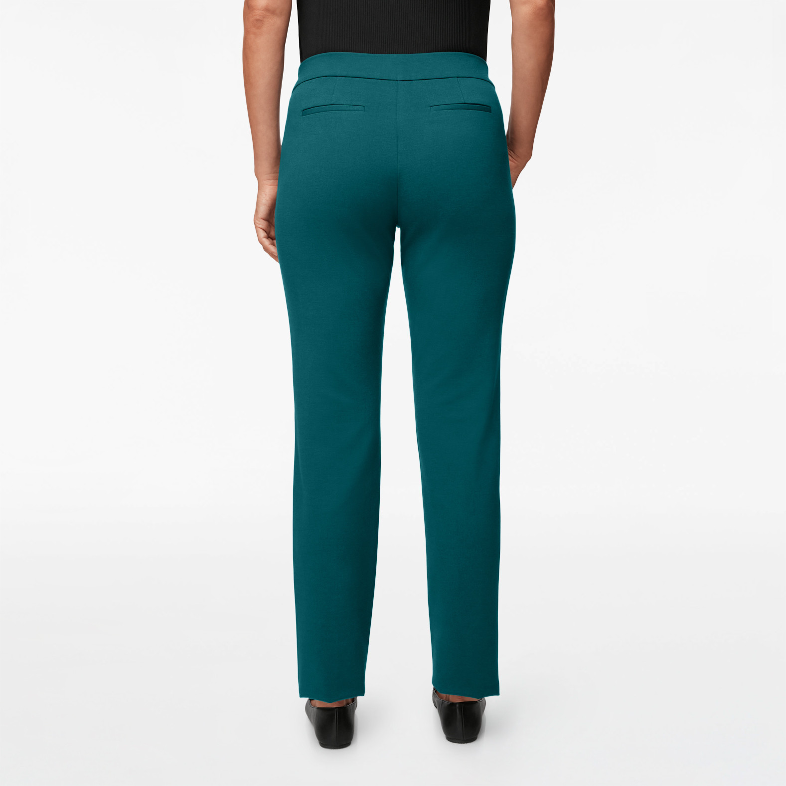 Comfort Fit Ponte Fashion Pant
