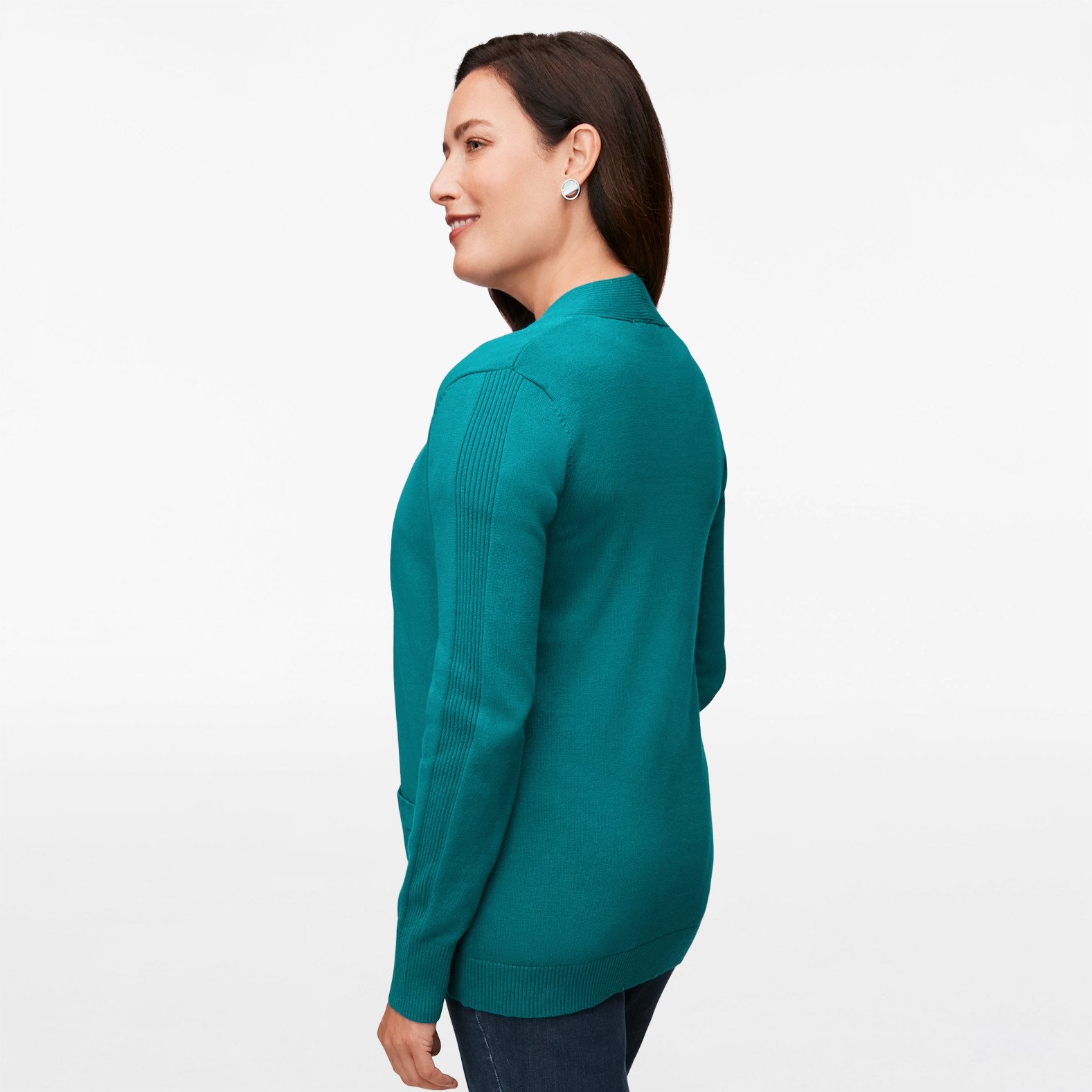 Soft Knit Ribbed Cardigan