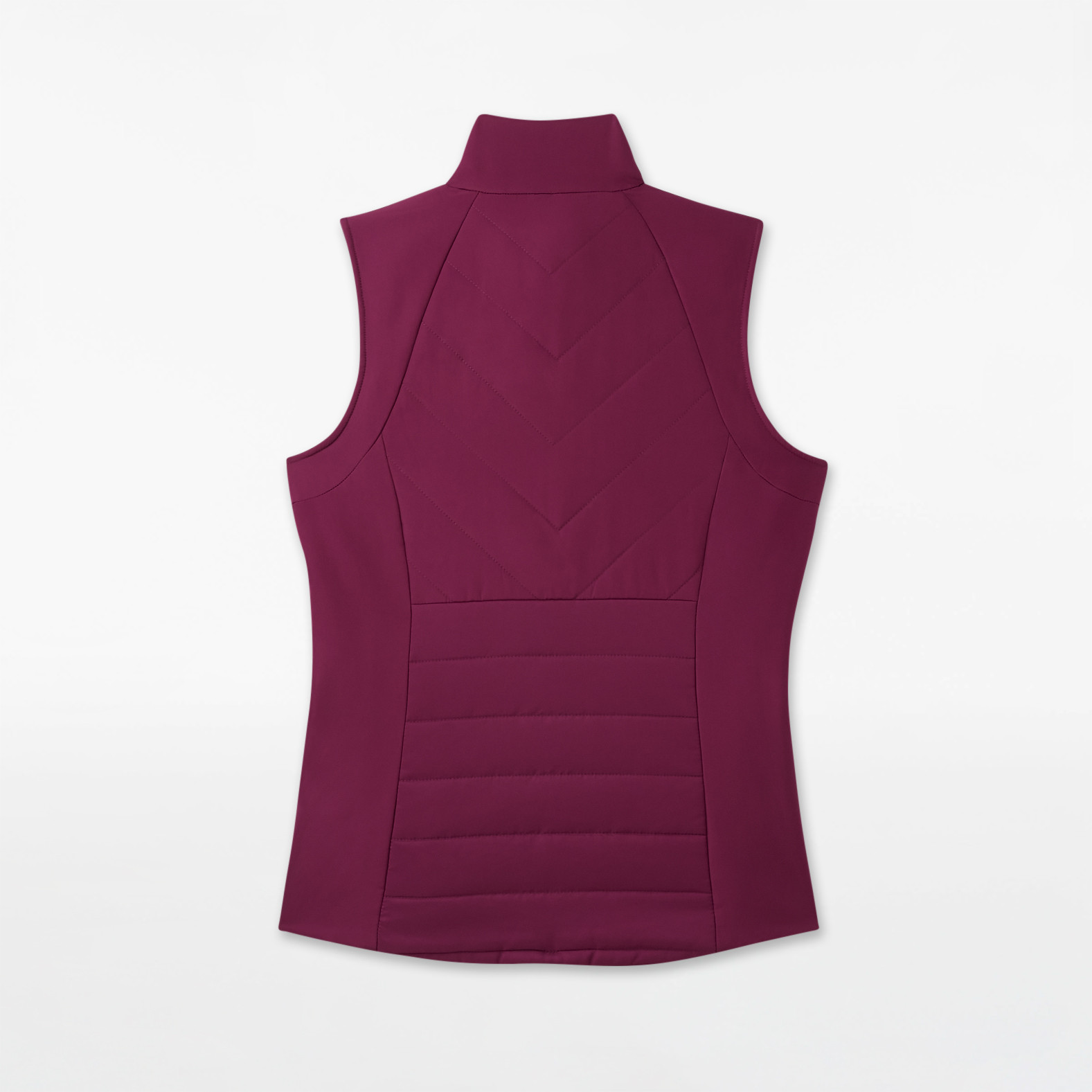 Quilted Vest with Printed Lining