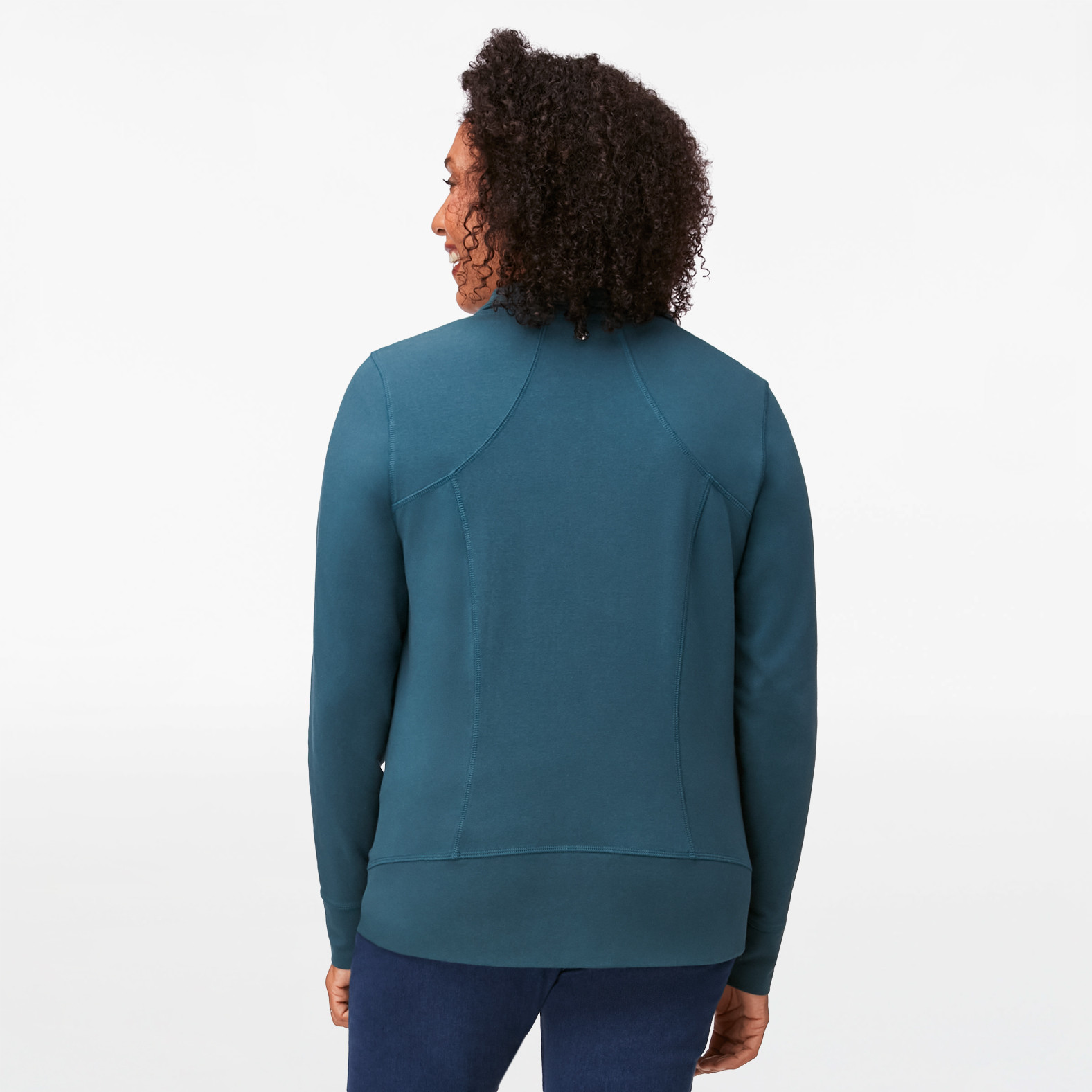 Stand Collar Activewear Jacket