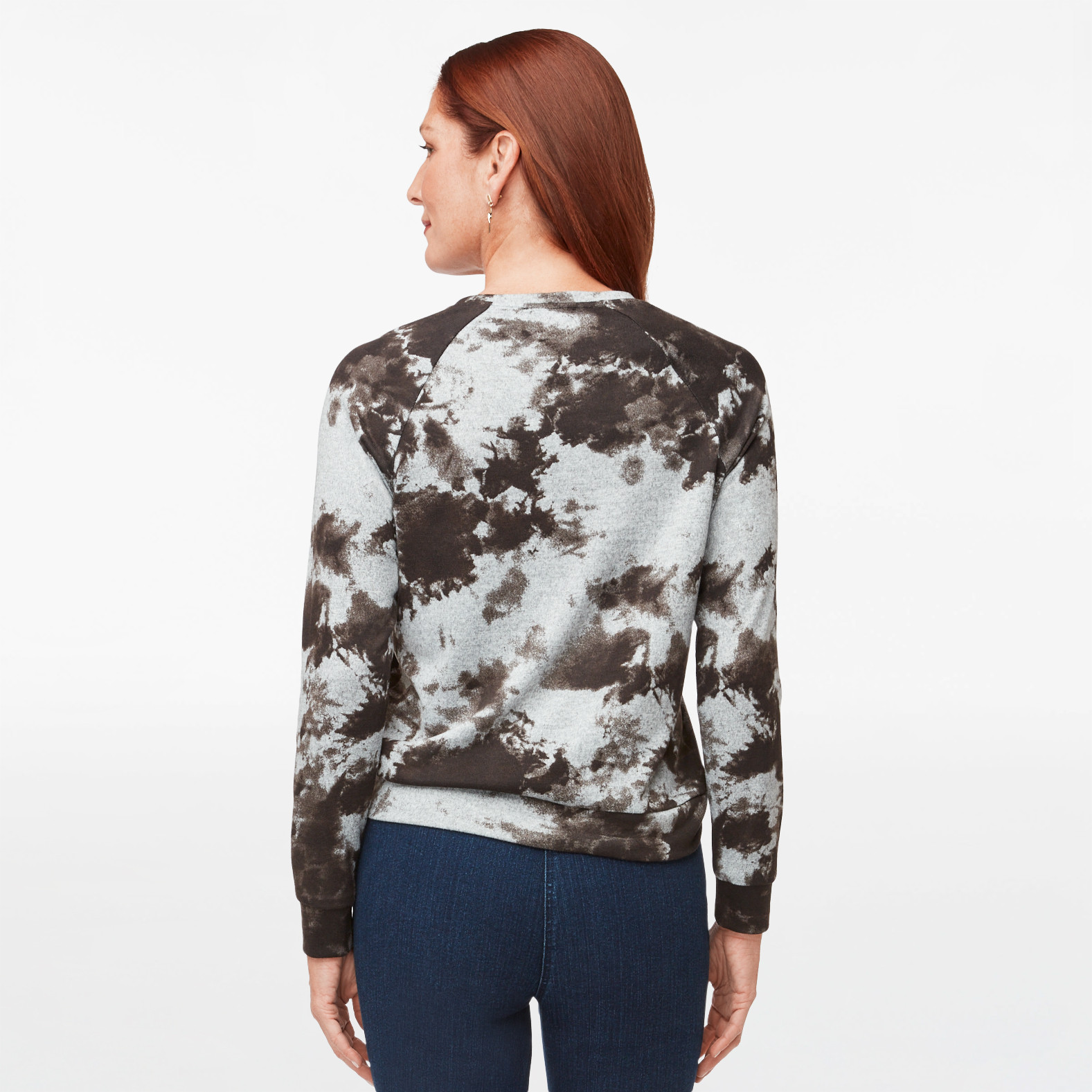 Tie Dye Sweater Knit Top