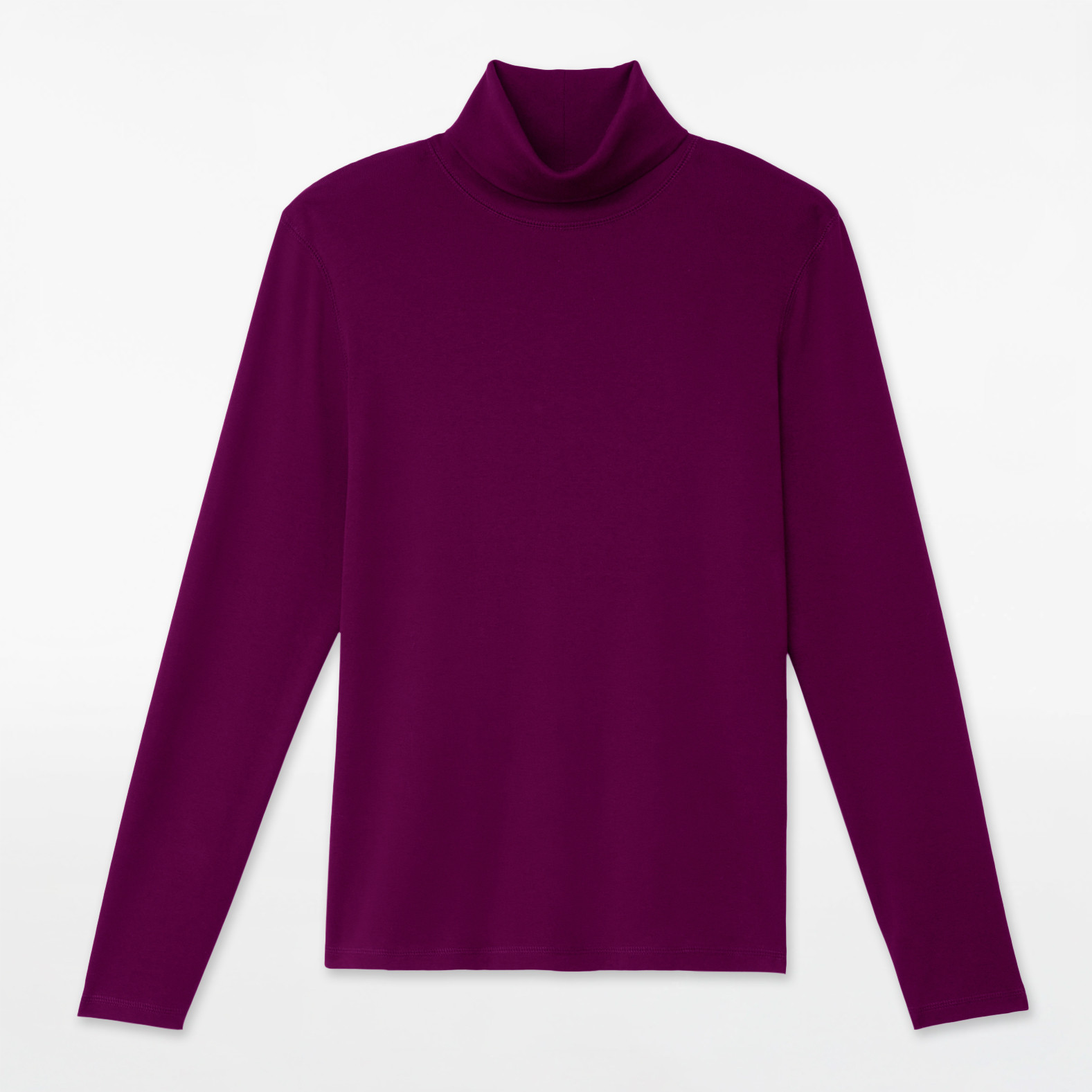 Everyday Fit Solid Turtleneck Tee