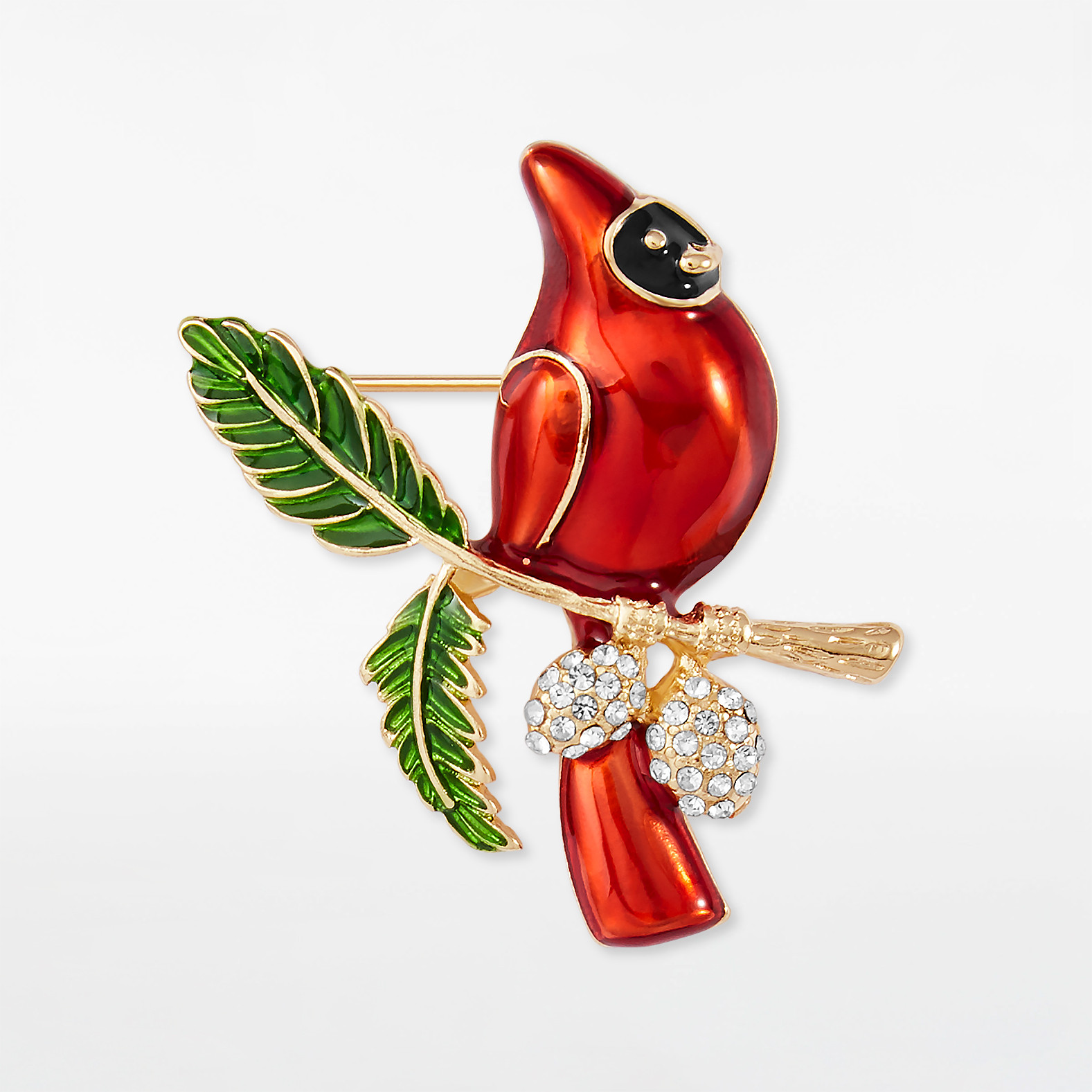 Holiday Cardinal Pin