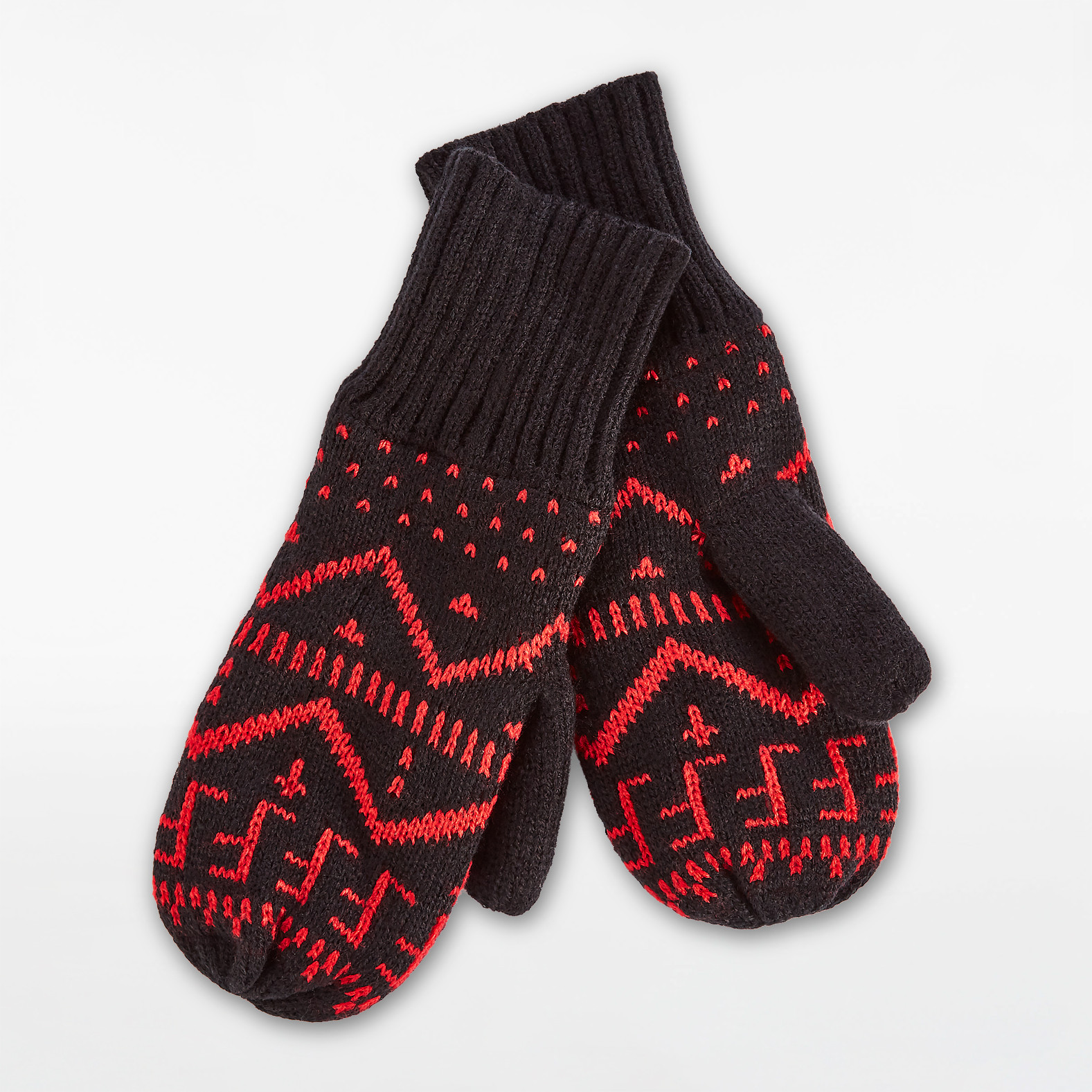 Jacquard Mittens