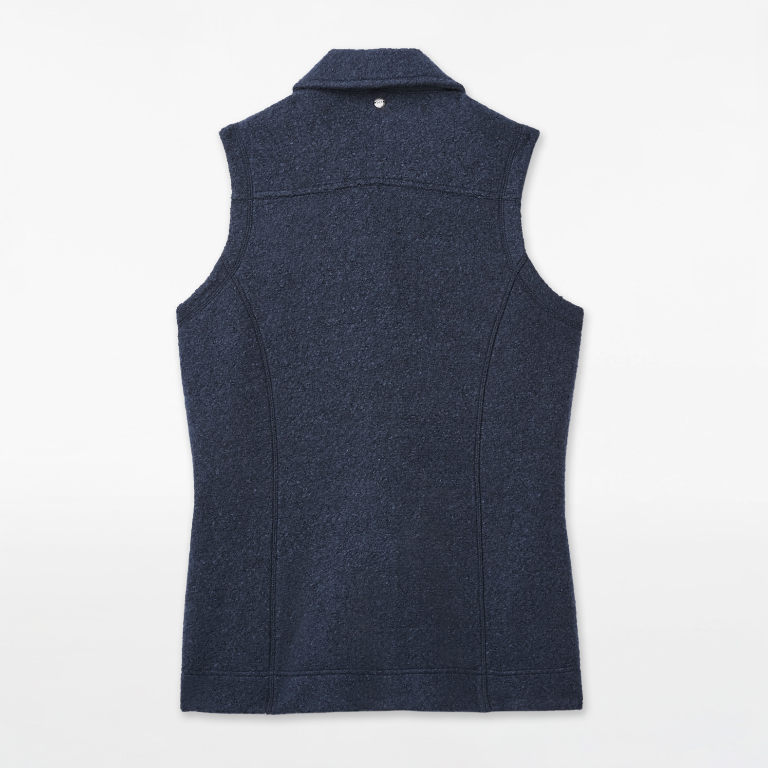 Boucle Button Front Vest