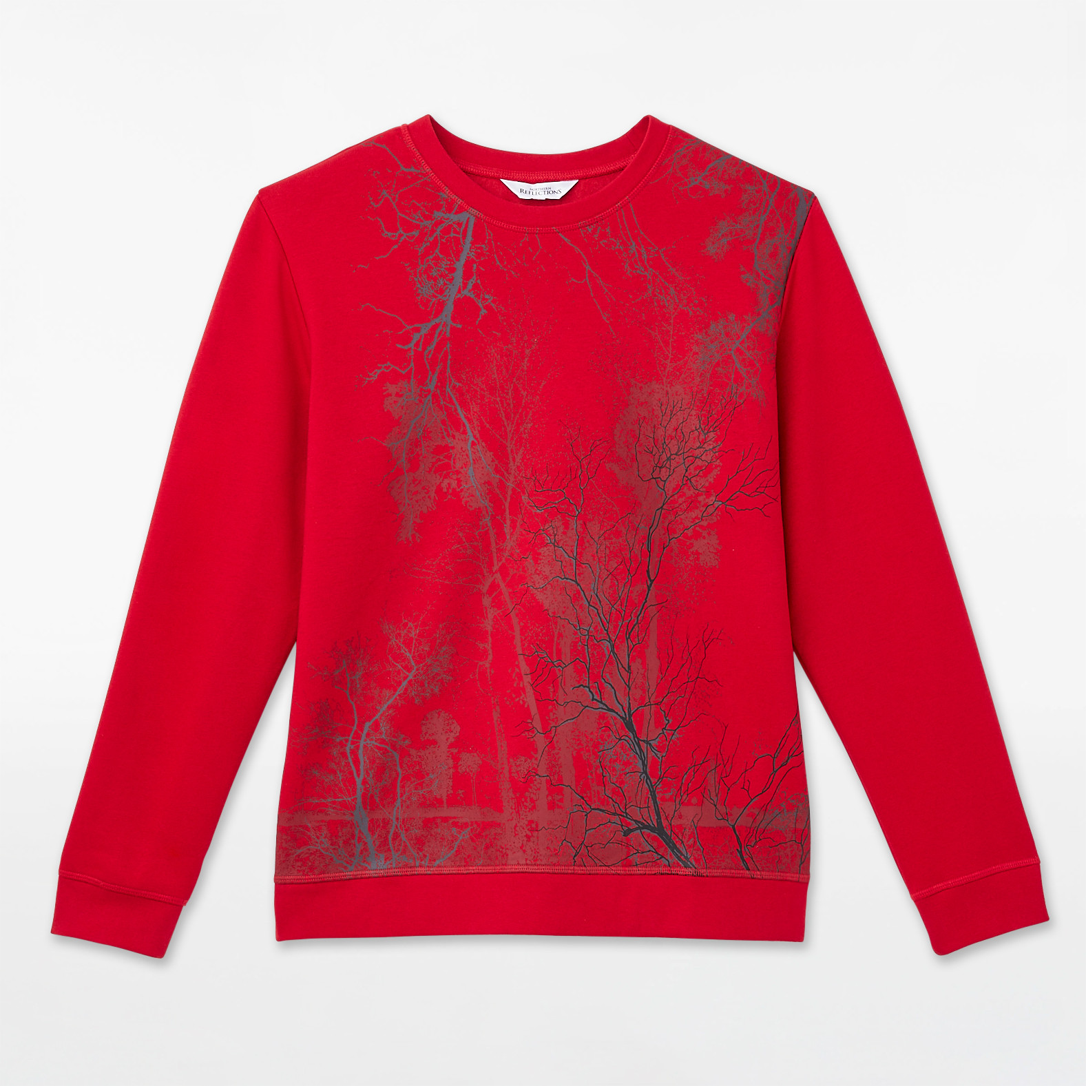 Winter Scenic Fleece Sweatshirt