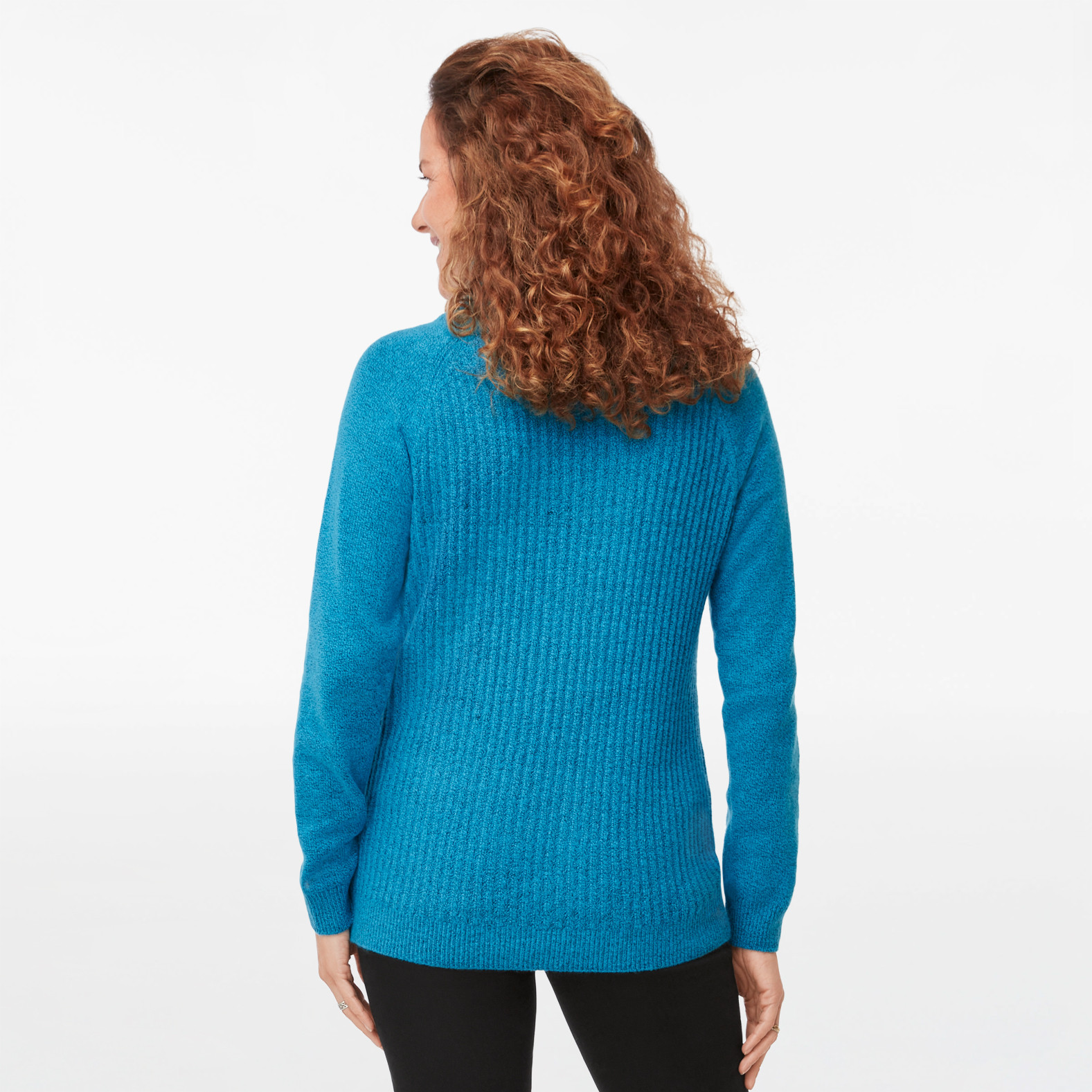 Plush Knit Turtle Neck Sweater