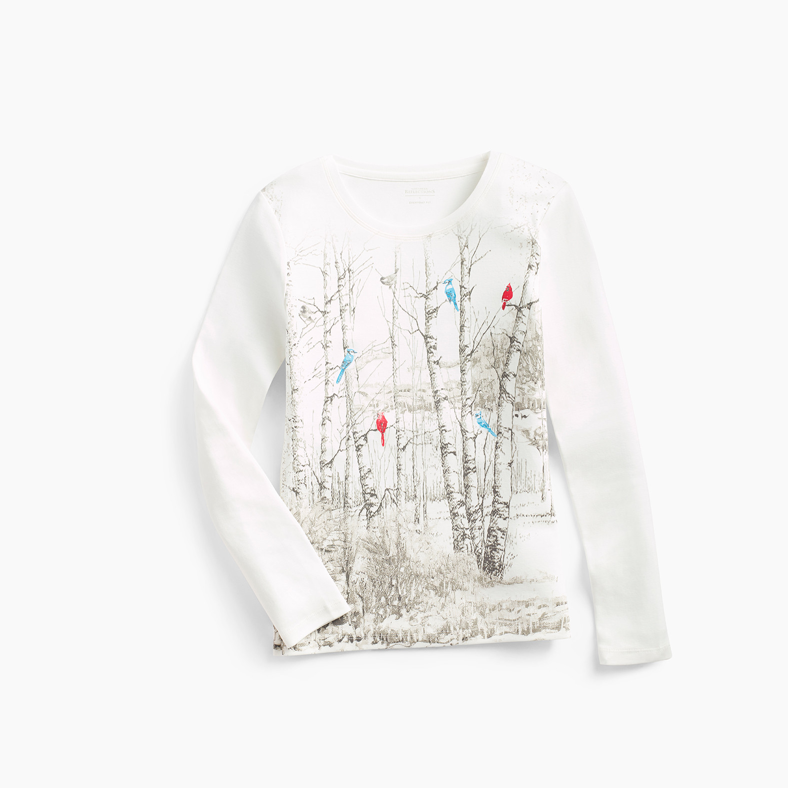 Holiday Stripes Mock Neck Sweater - Red