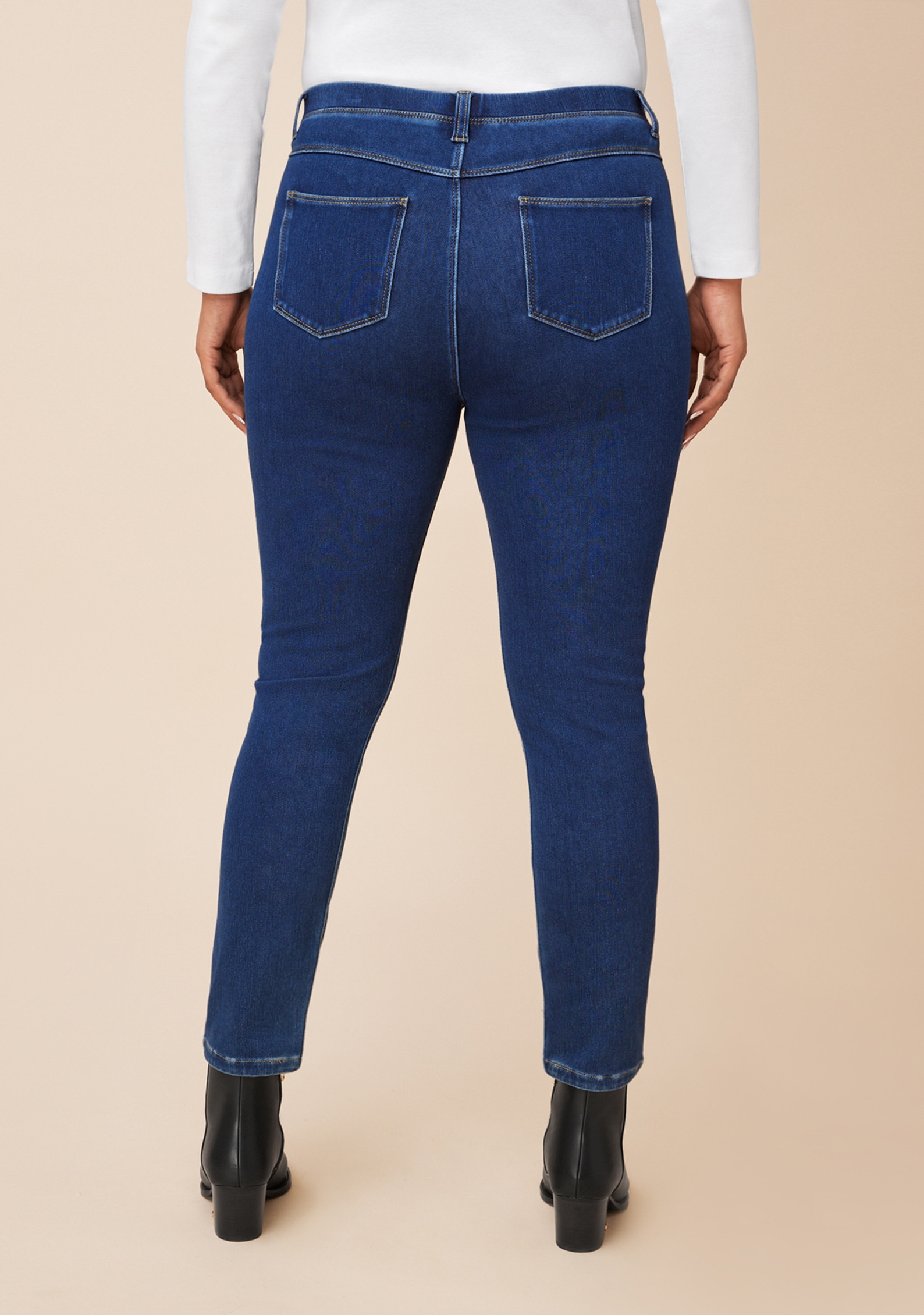 Comfort Fit Denim Knit Jegging